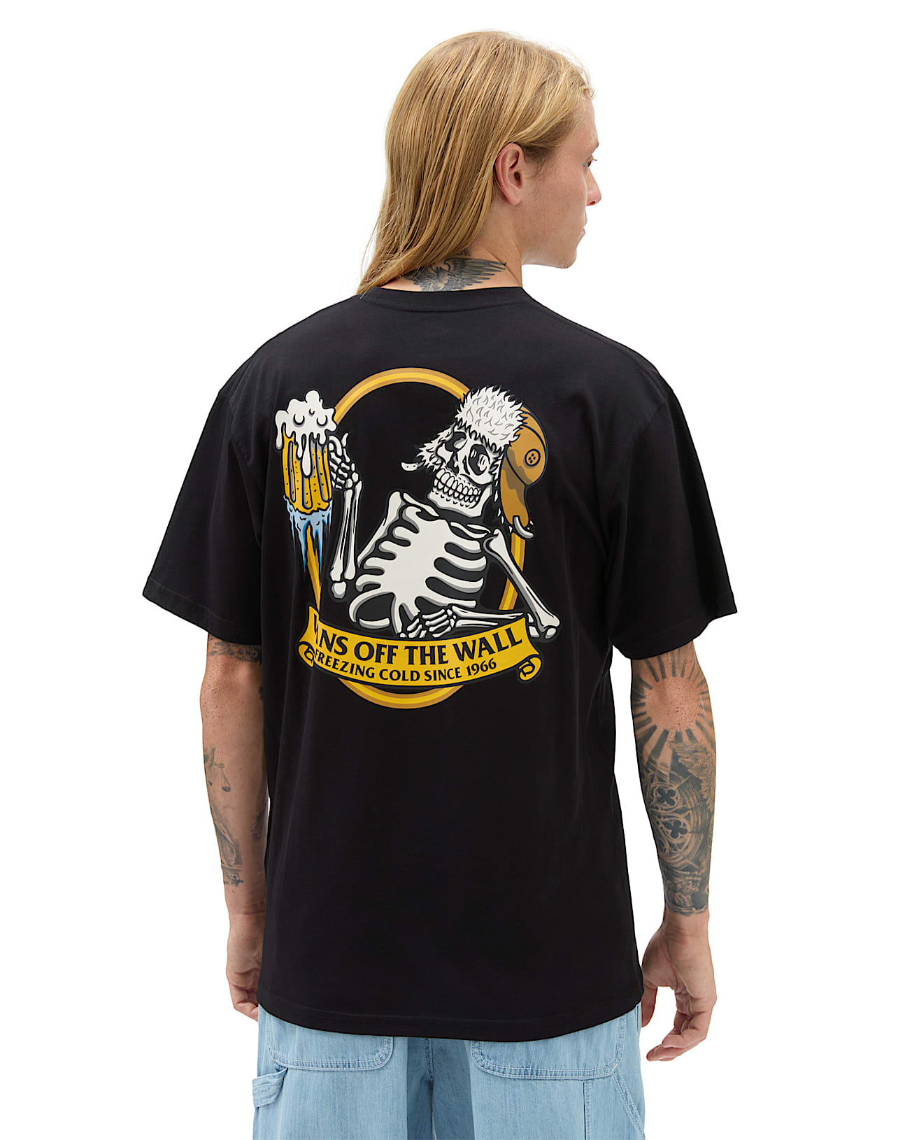 66 Below TShirt VANS Black HERO