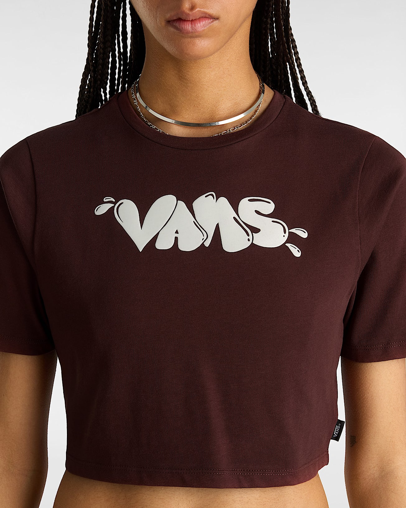 Maglietta corta girocollo Busted Type VANS Marrone ALT5