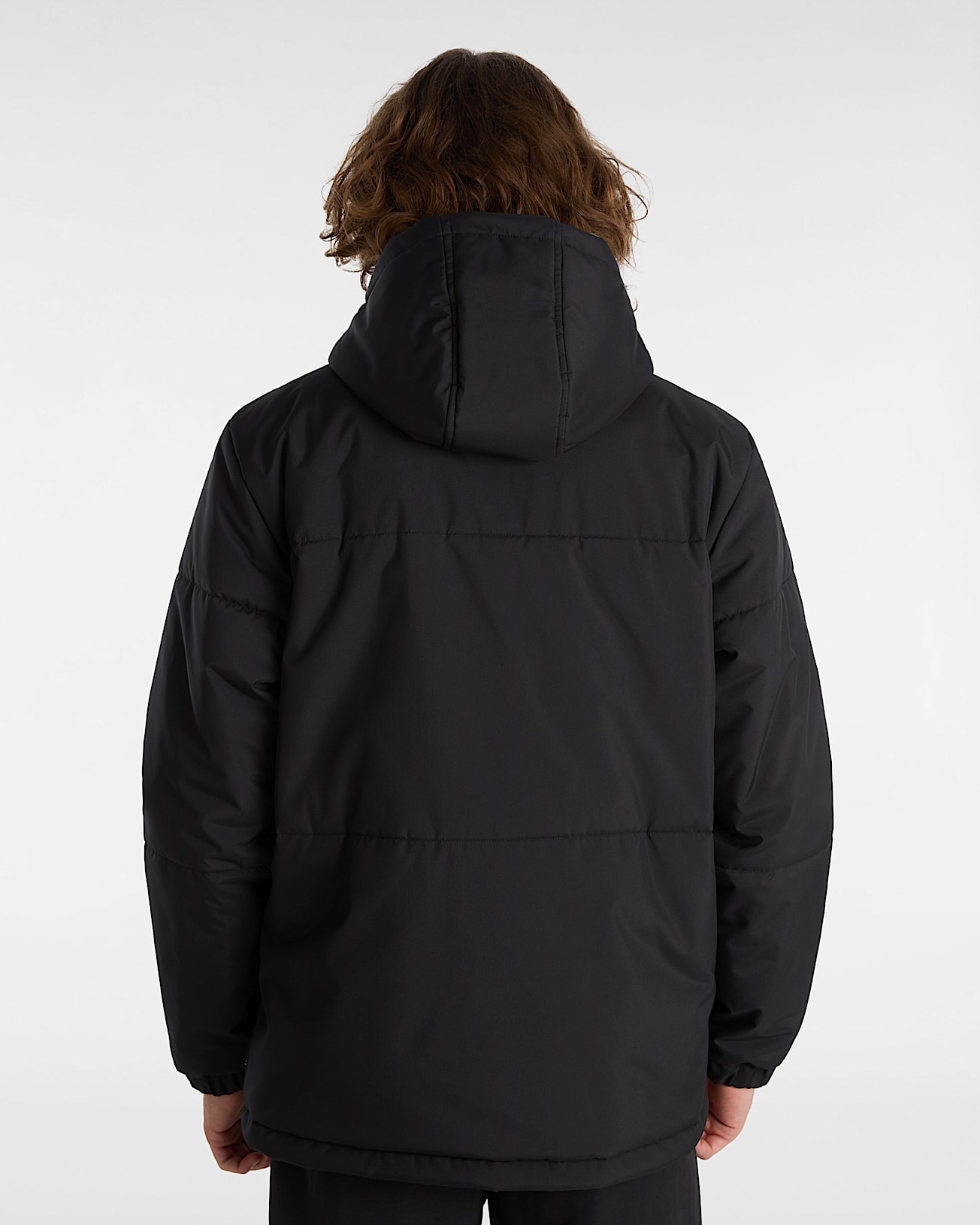 MTE Norris Hooded Puffer Jacke VANS Schwarz ALT3