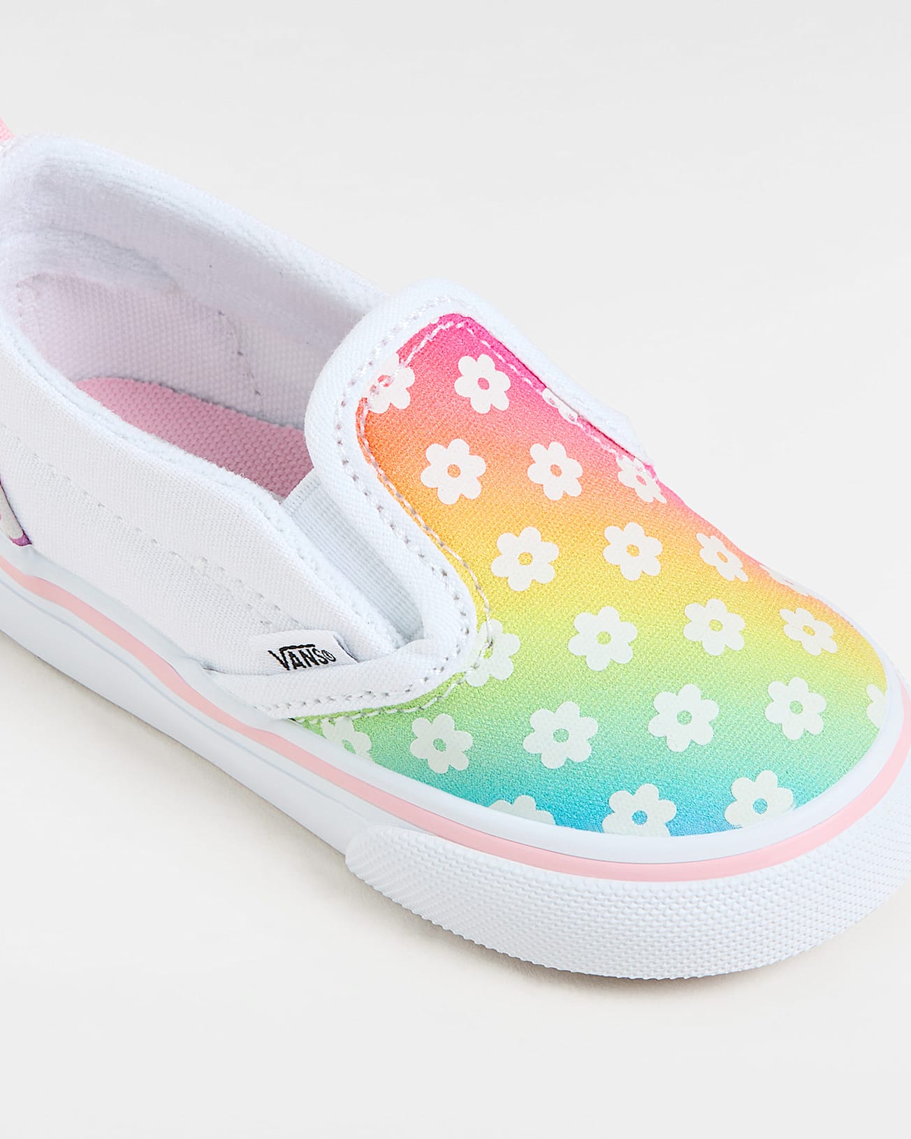 Chaussures SlipOn Flower Bb 14 ans VANS Blanc ALT3