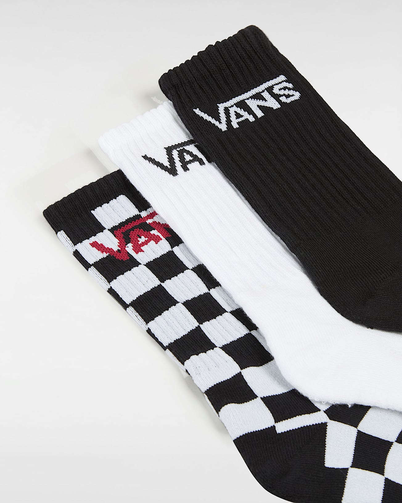 Kids Vans Crew Socks (3 pairs) - 3