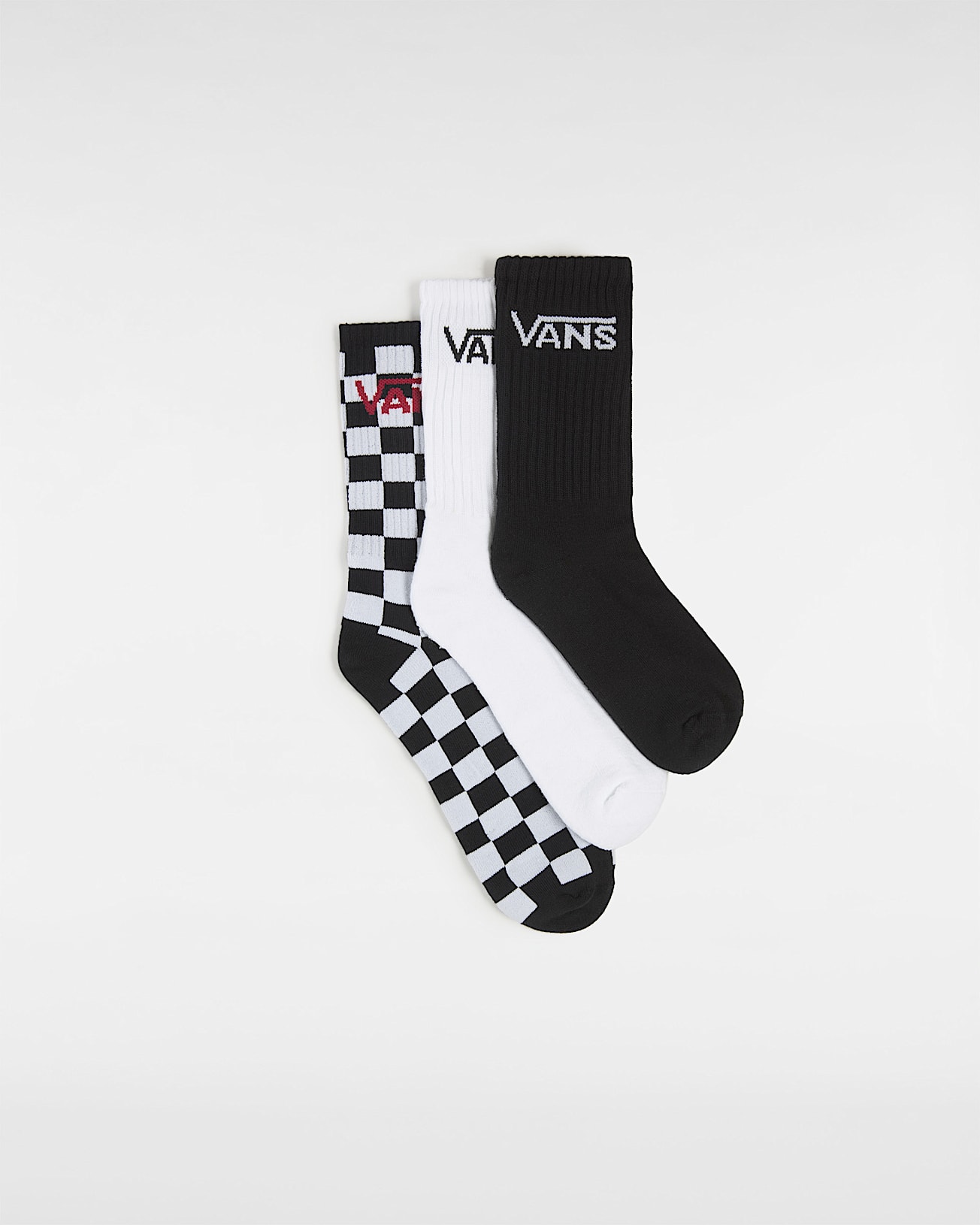 Kids Vans Crew Socks 3 pairs VANS Black HERO