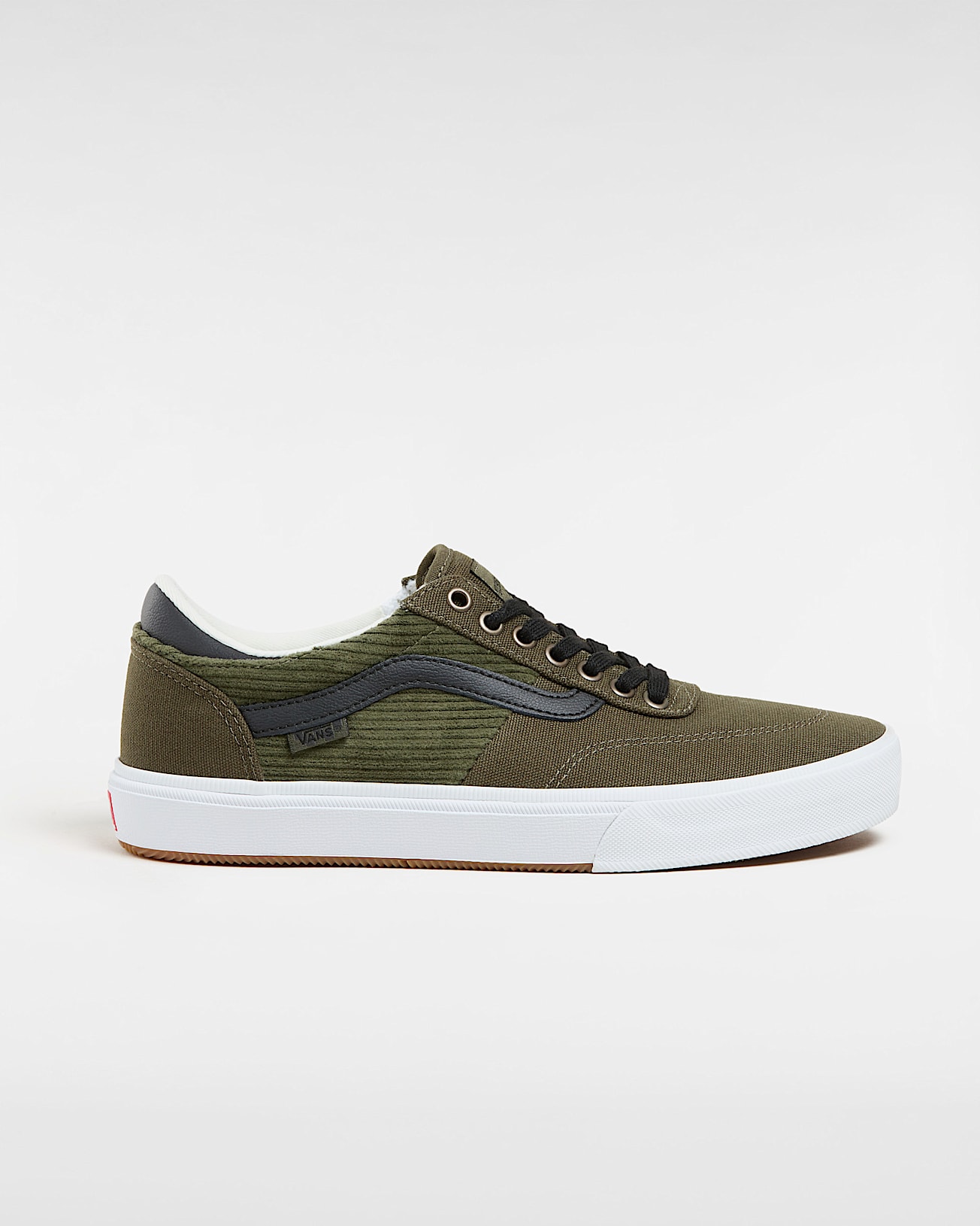 Chaussures en velours ctel Gilbert Crockett VANS NoirVert HERO