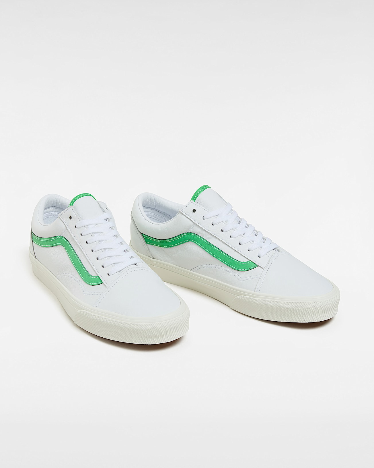 Chaussures en daim Old Skool VANS Blanc ALT1