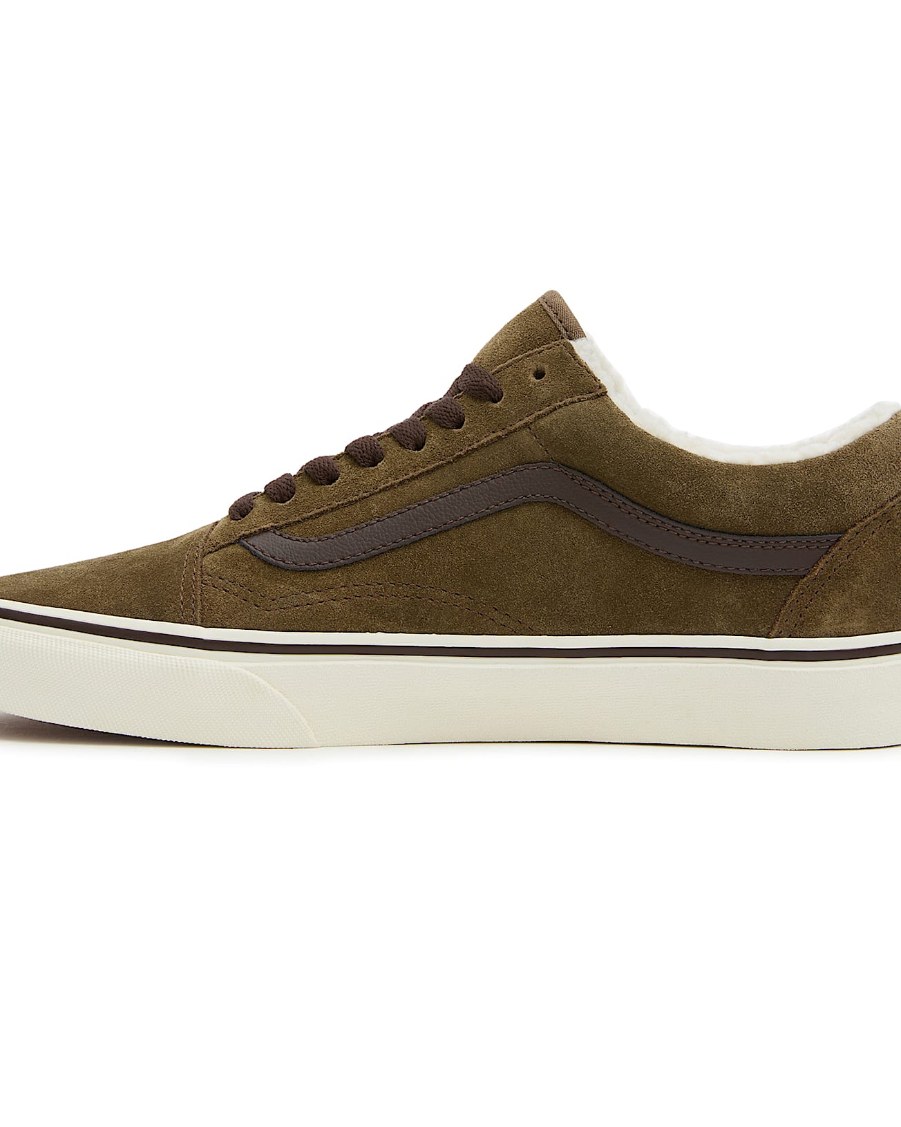 Old Skool Sherpa Shoes VANS Brown ALT4