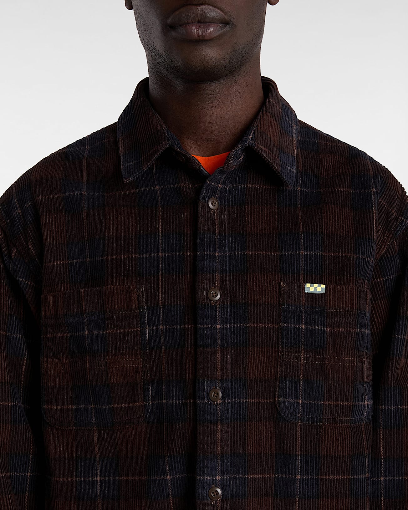 Chemise boutonne  manches longues Ave VANS Marron ALT4