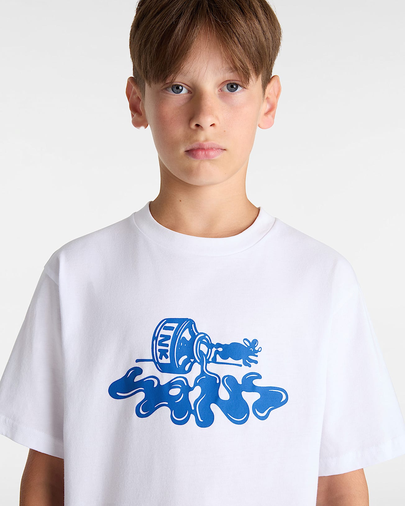Tshirt Ink a Mouse Enfant 814 ans VANS Blanc ALT5