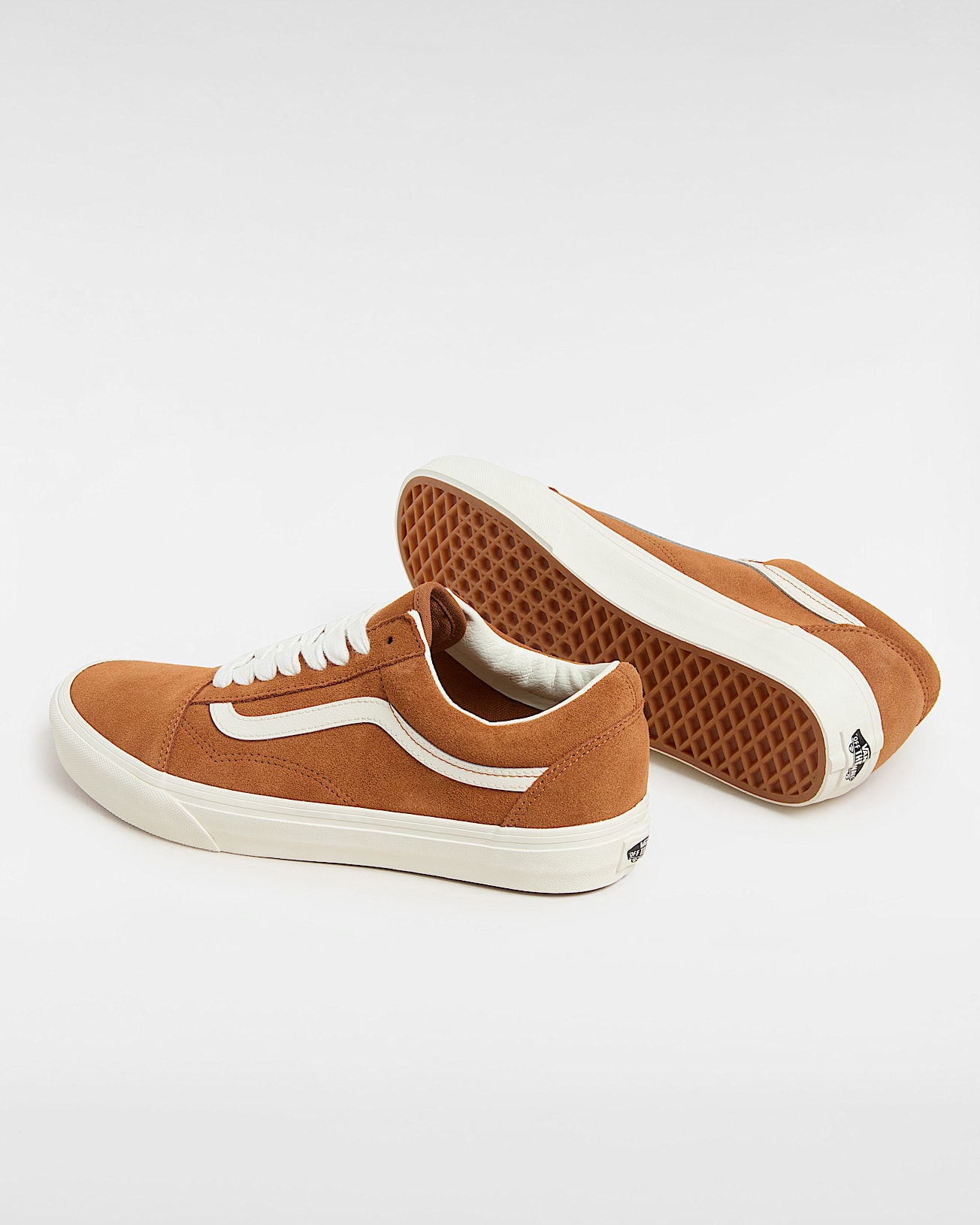 Chaussures Old Skool VANS OrangeMarron ALT2