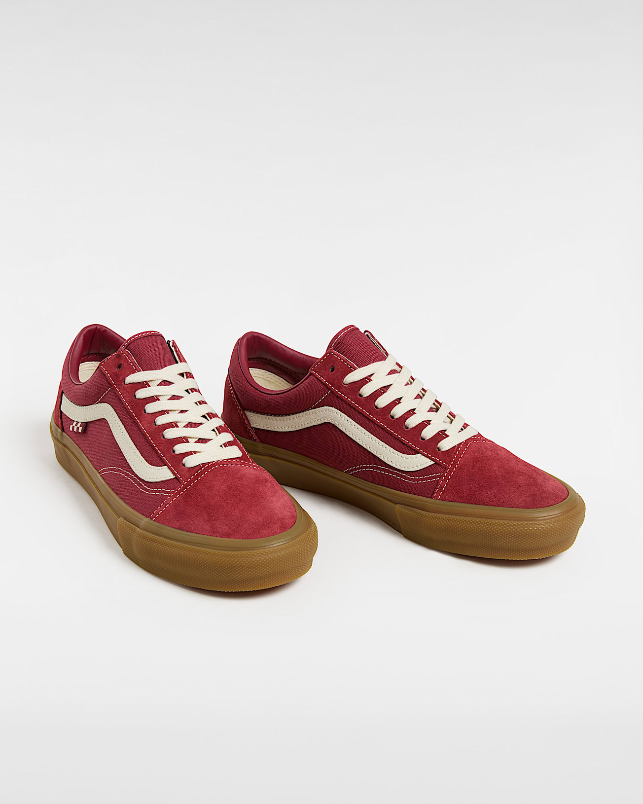 Chaussures Skate Old Skool VANS Rouge ALT1