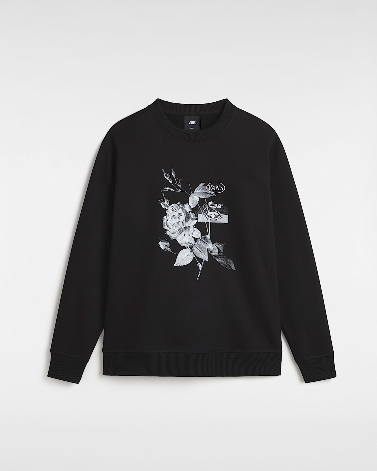 Sweat Damask Crew VANS Noir HERO