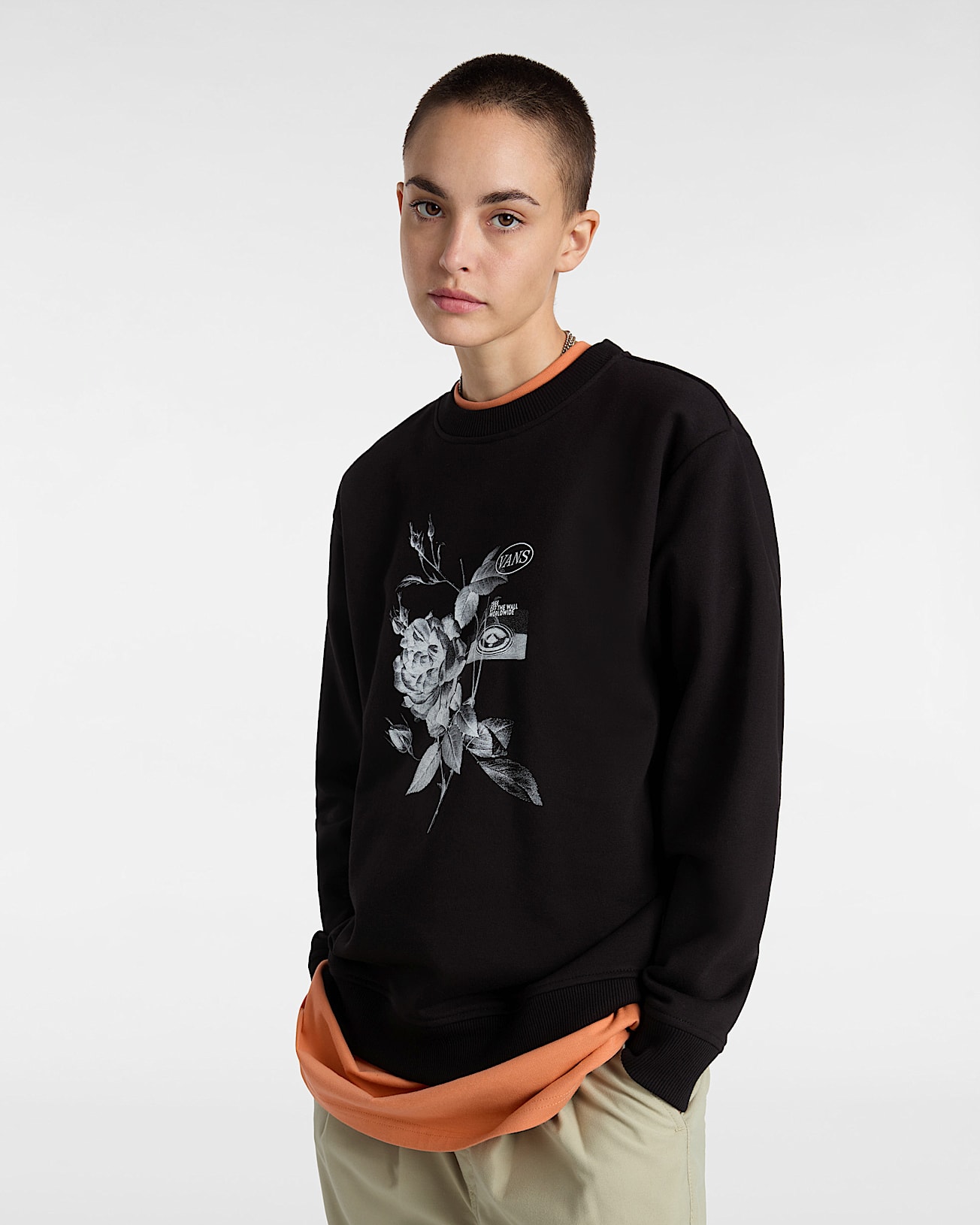 Damask Crew Sweatshirt - 3