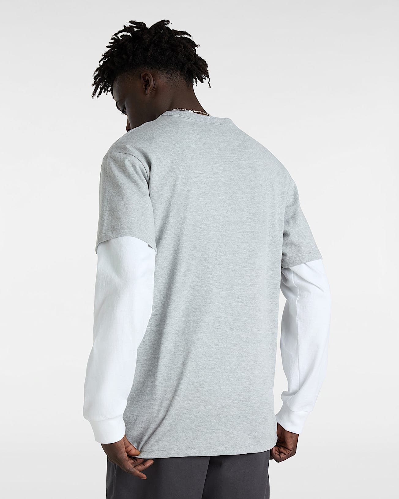 Off The Wall II TShirt VANS Grey ALT3