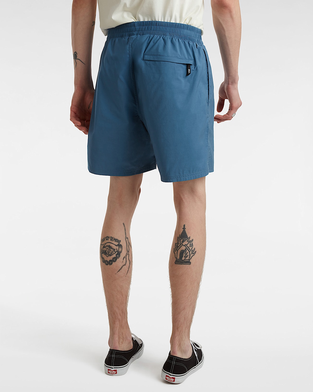 Primary Solid Elastic 17 Boardshorts VANS Blue ALT3