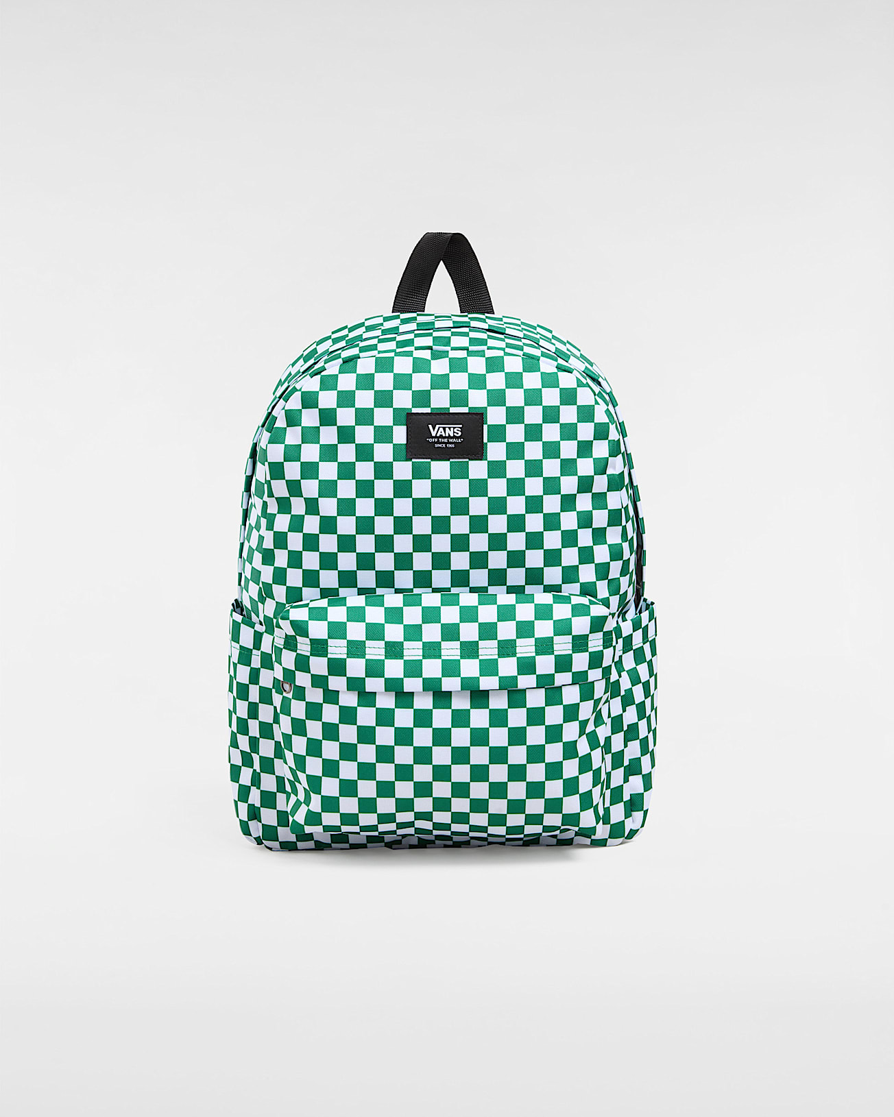 Kids Old Skool Grom Check Backpack VANS Green HERO