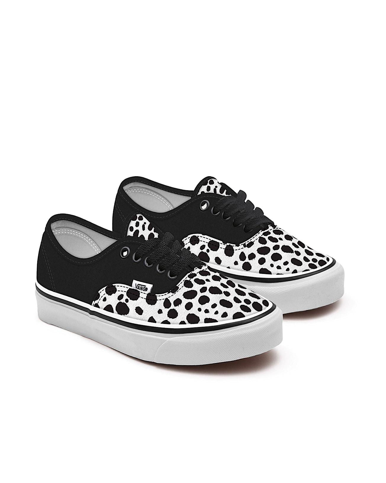 KleinKinder Personalisierbare Dalmatian Authentic 14 Jahre VANS SchwarzWei HERO