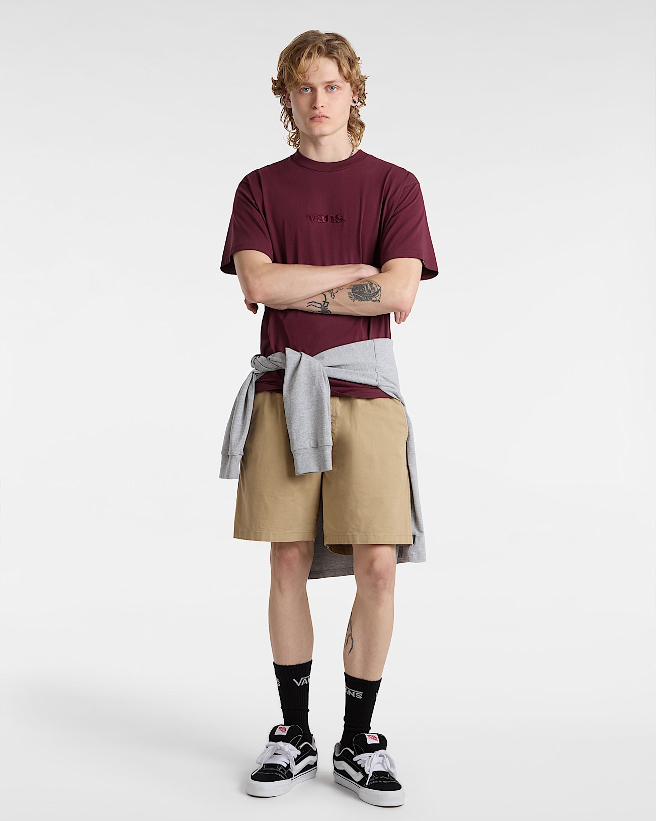Essential Loose TShirt VANS Bordeaux ALT2