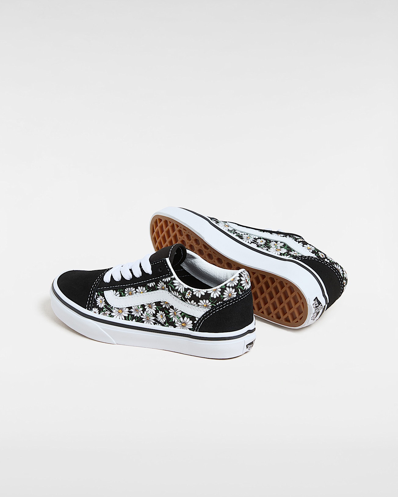 Kids Old Skool Daisies Shoes (4-8 Years) - 3