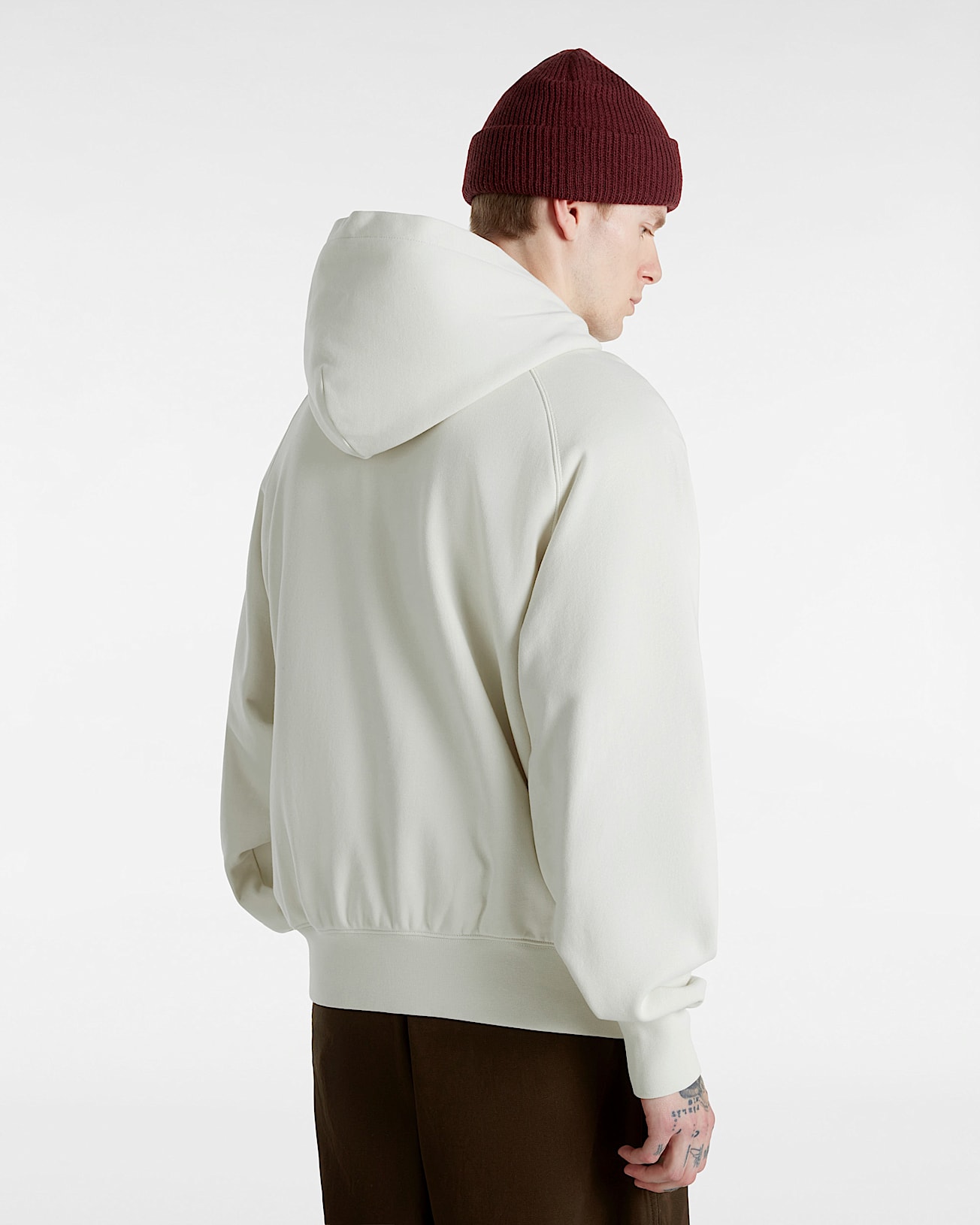 Sweat  capuche Premium VANS Beige ALT3