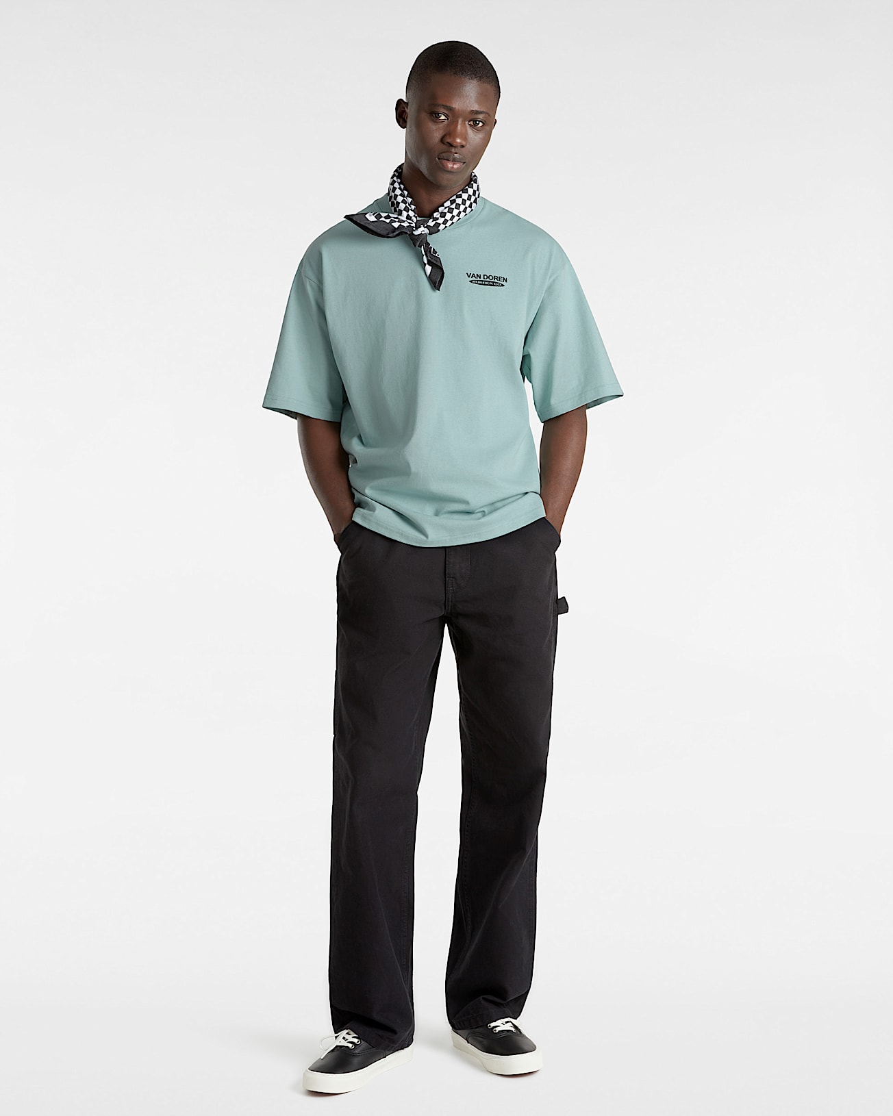 Tshirt Fun GFX Loose VANS Bleu ALT4