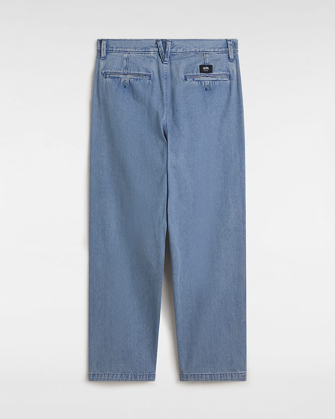Pantalon chino en denim pliss fusel Authentic VANS Bleu ALT1