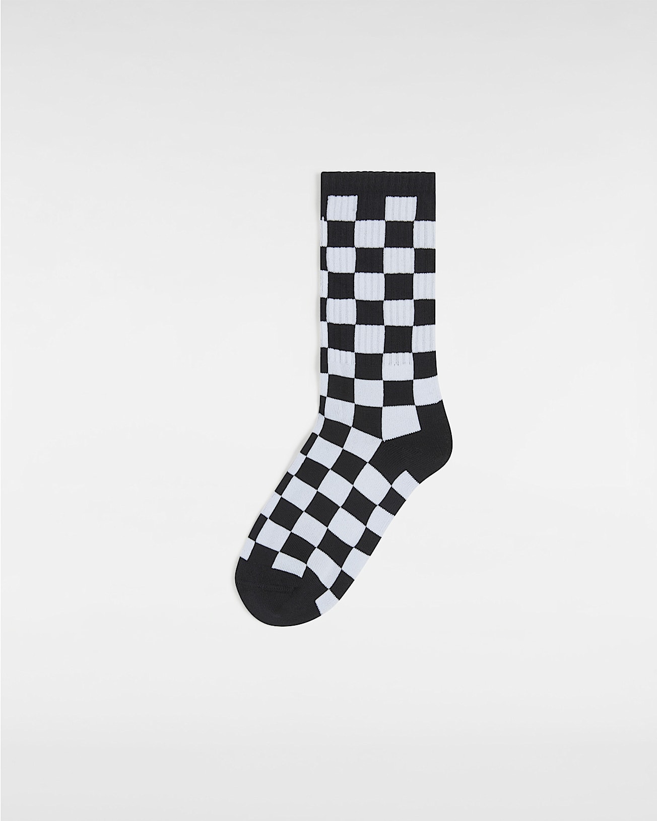 Kids Vans Check Crew Socks 1 Pair VANS Black ALT1