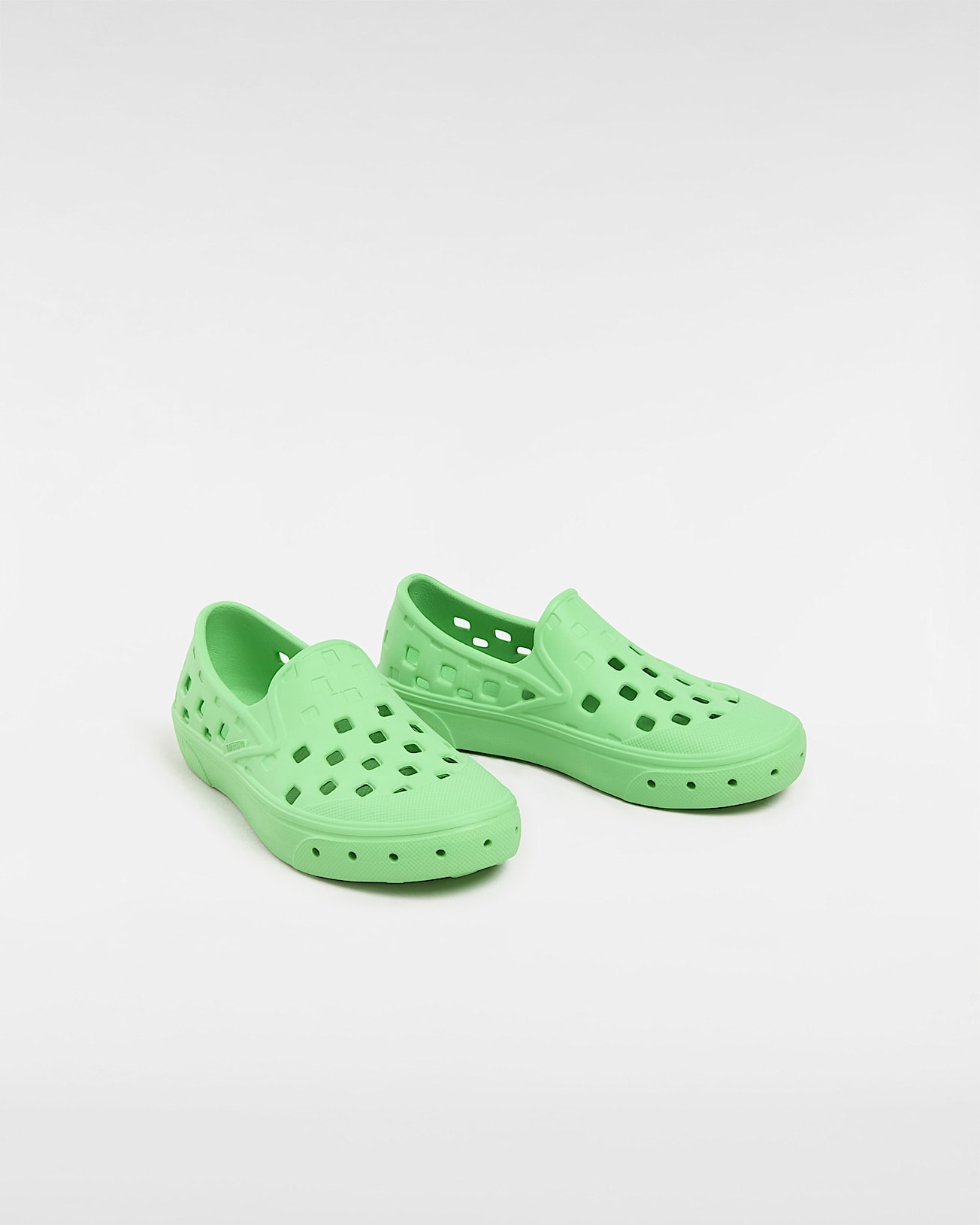 Chaussures SlipOn Trk Enfant 48 ans VANS Vert ALT1