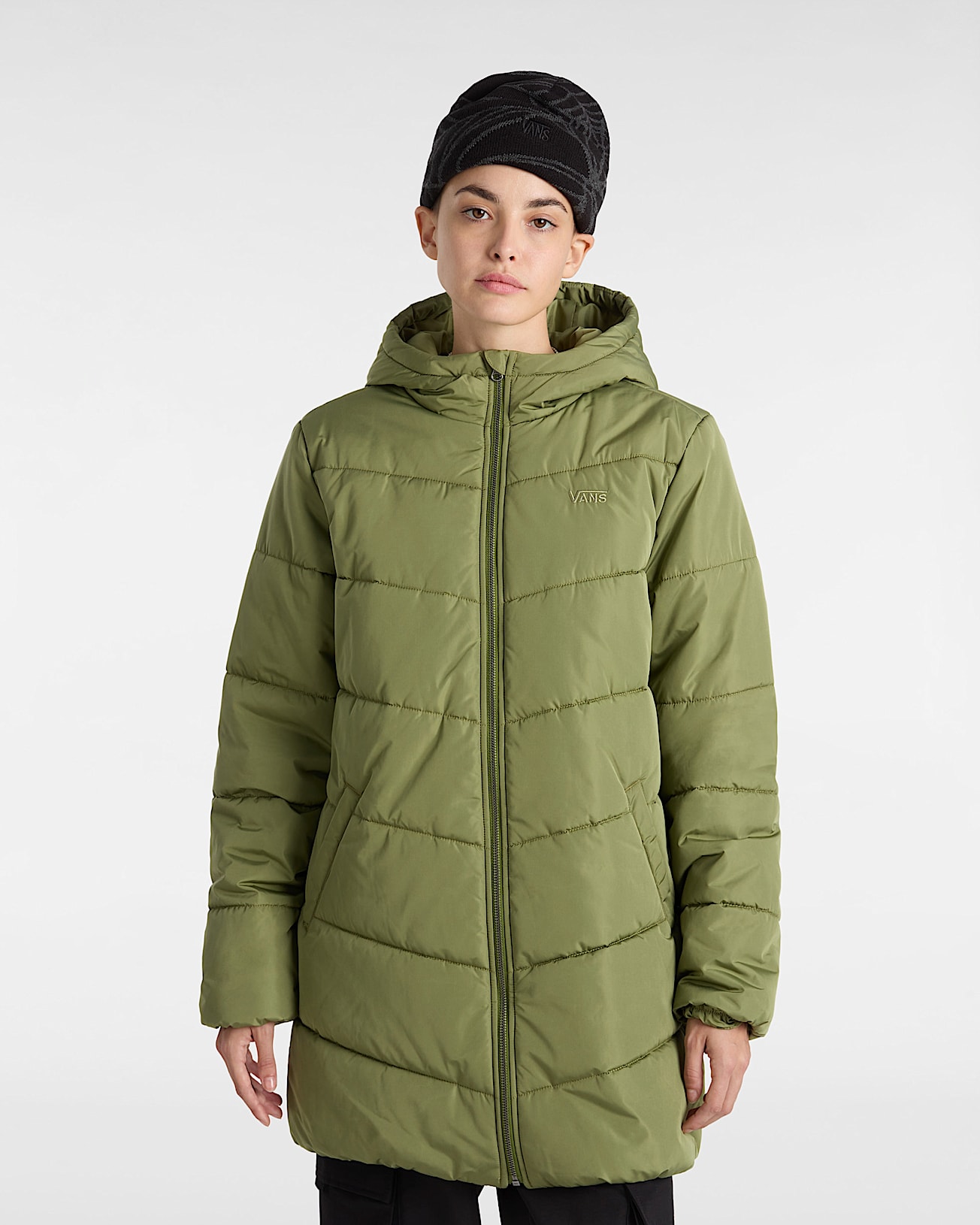 Veste longue MTE Foundry VANS Vert ALT2