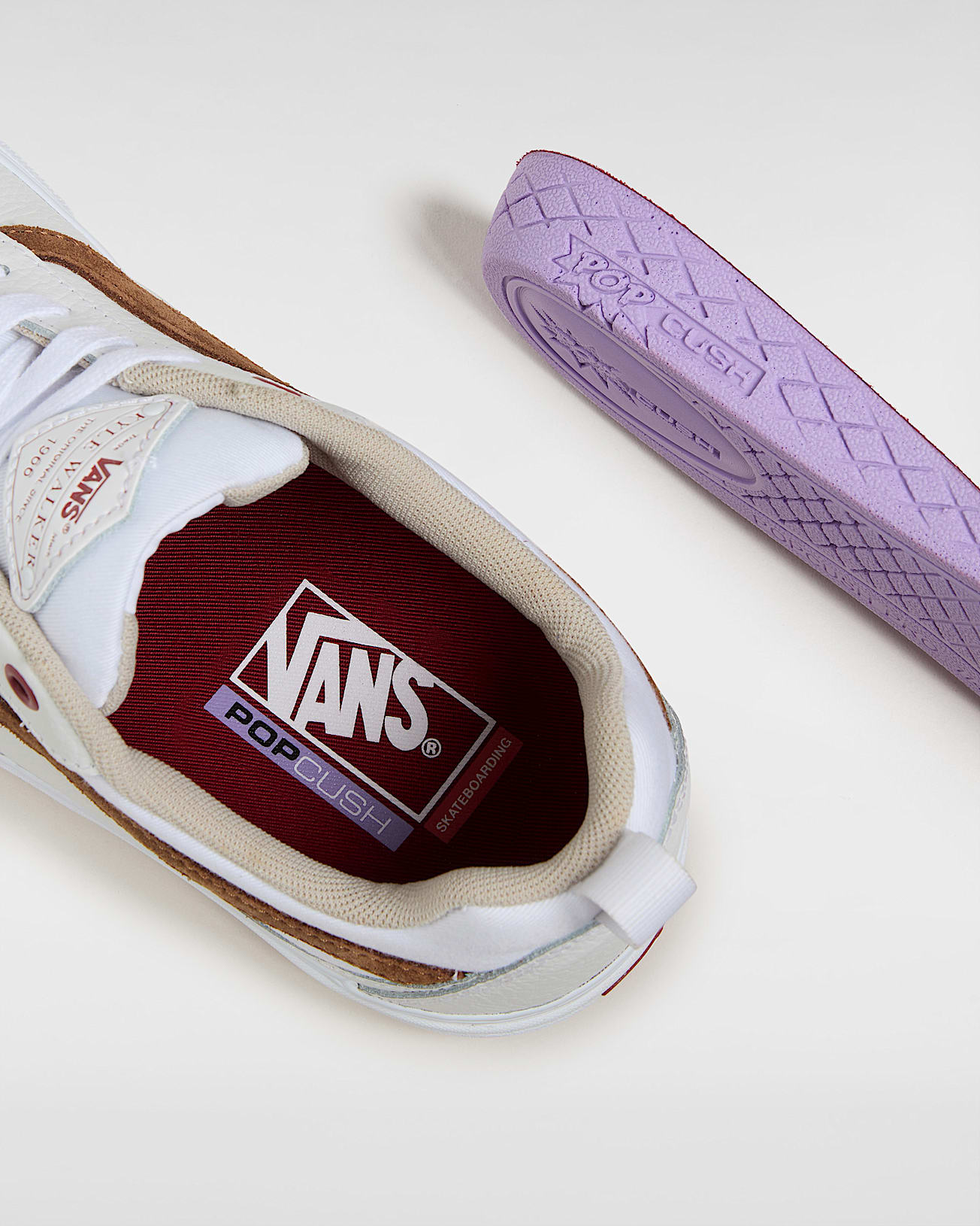 Chaussures Skate Kyle Walker VANS BlancBeige ALT6