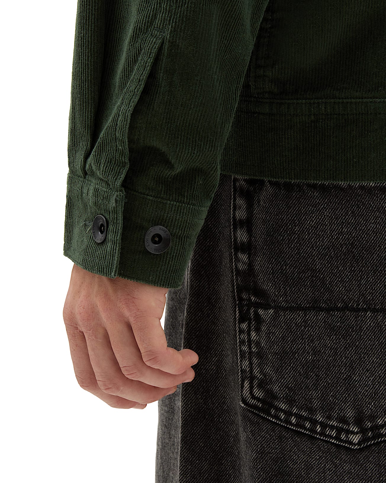 Drill Chore Corduroy Coat VANS Green ALT5