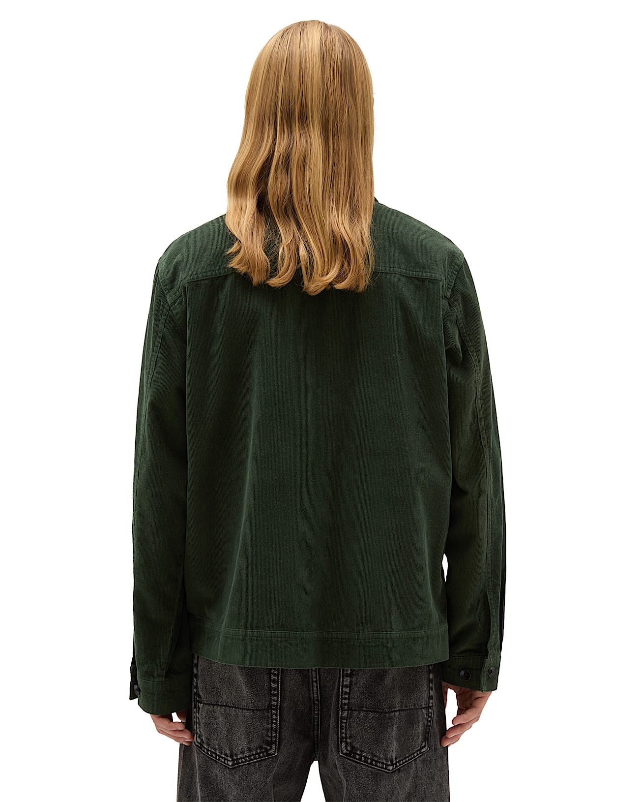 Drill Chore Corduroy Coat VANS Green ALT2