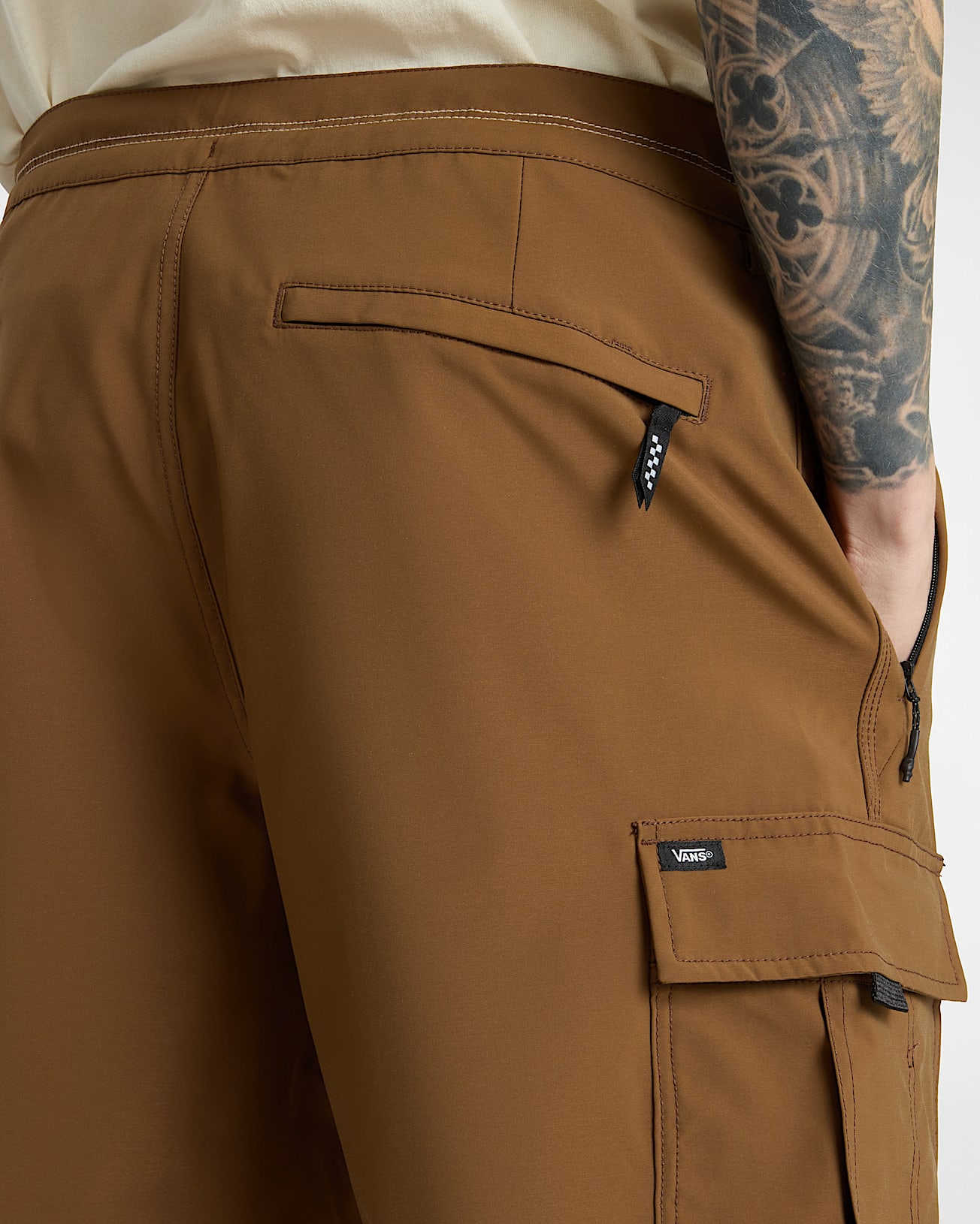 Short de bain 105 Voyage VANS Marron ALT7