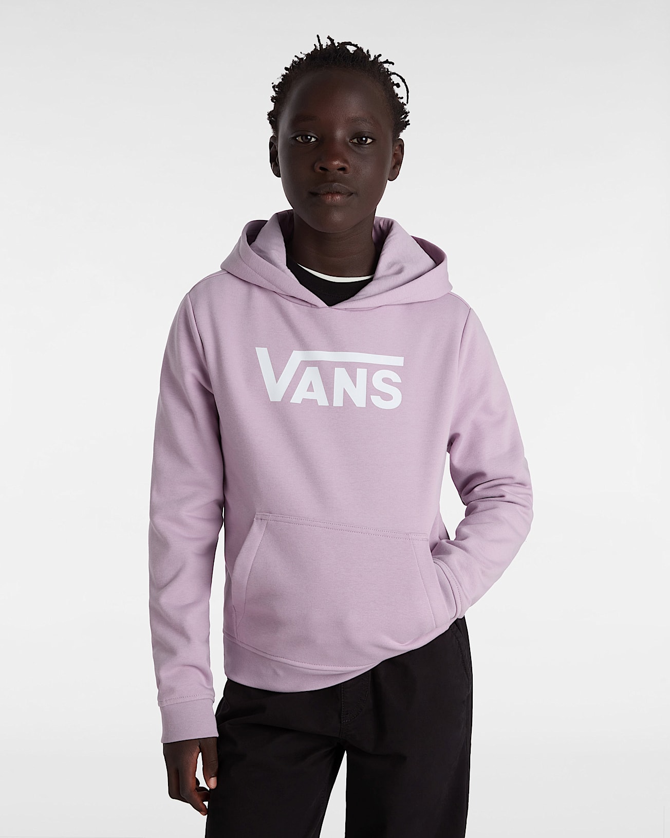 Girls Flying V Pullover Hoodie 814 Years VANS Lilac ALT2