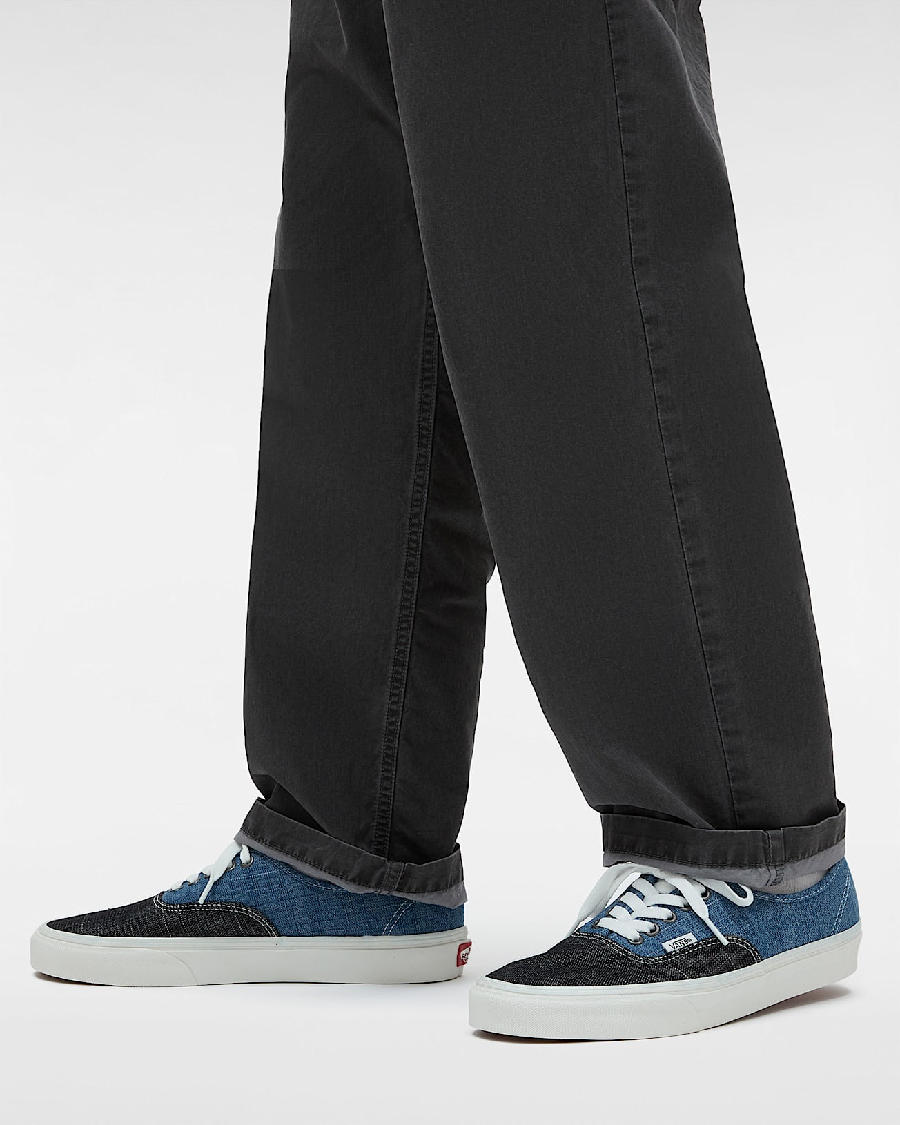 Authentic Threaded Denim Shoes VANS Blue ALT4