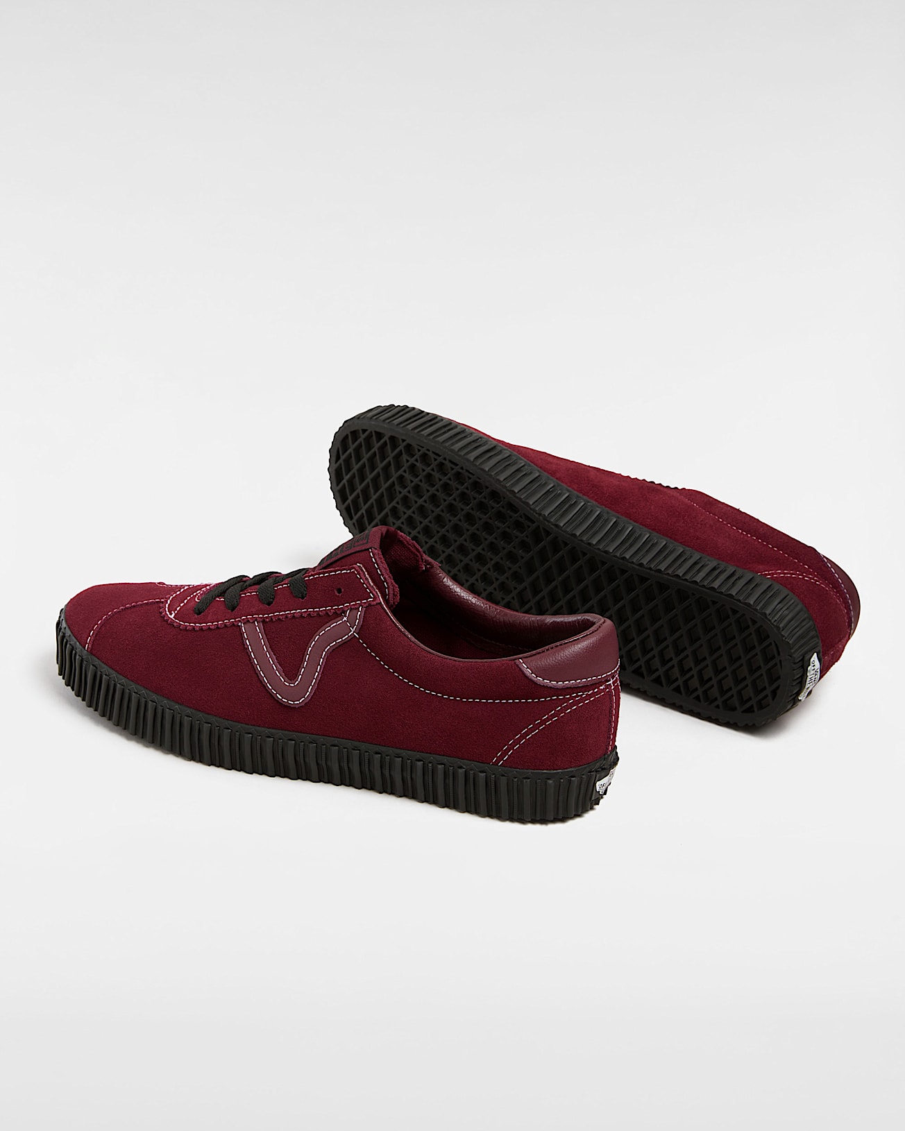 Sport Low Creeper Suede Shoes - 3