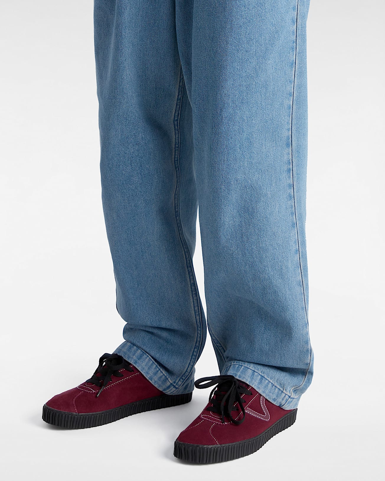 Sport Low Creeper Suede Shoes - 5