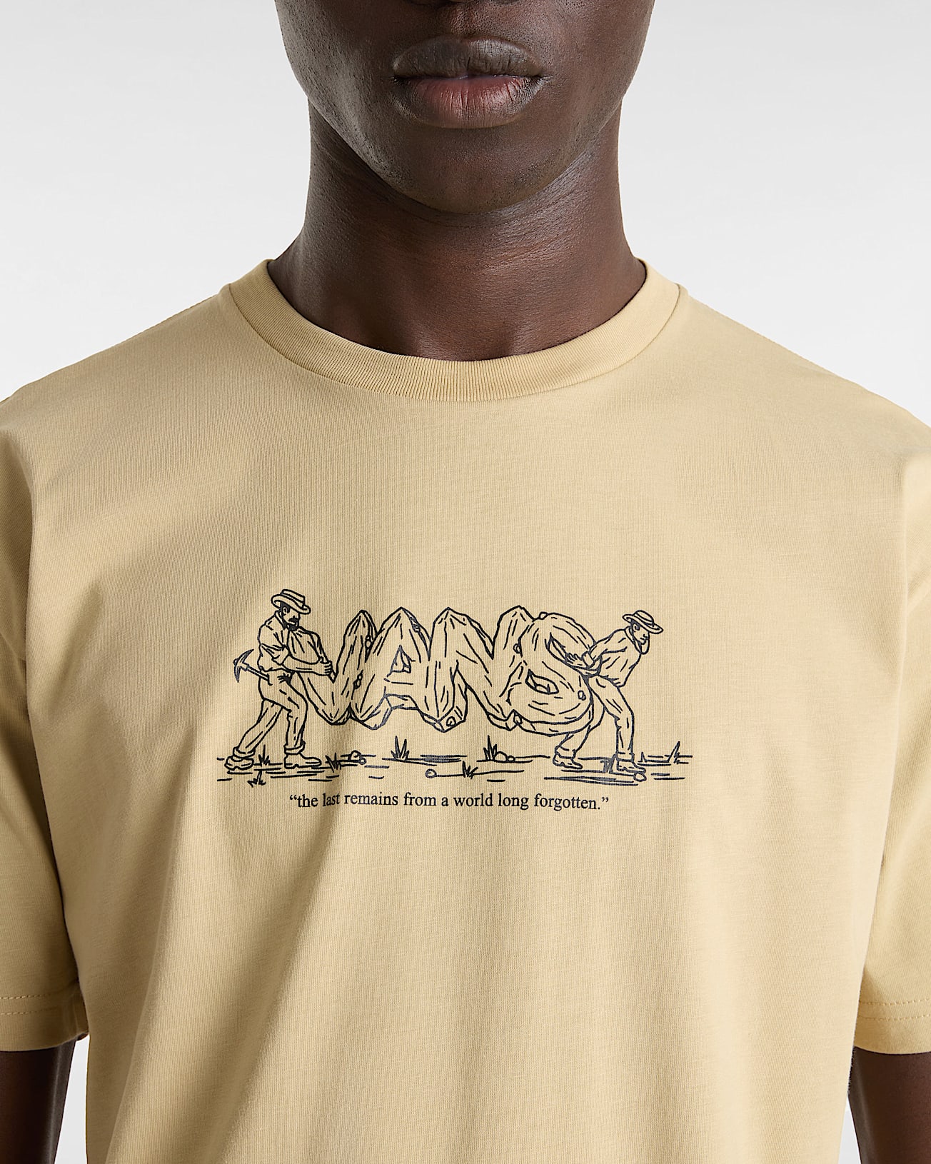 Last Remains Tshirt VANS Beige ALT5