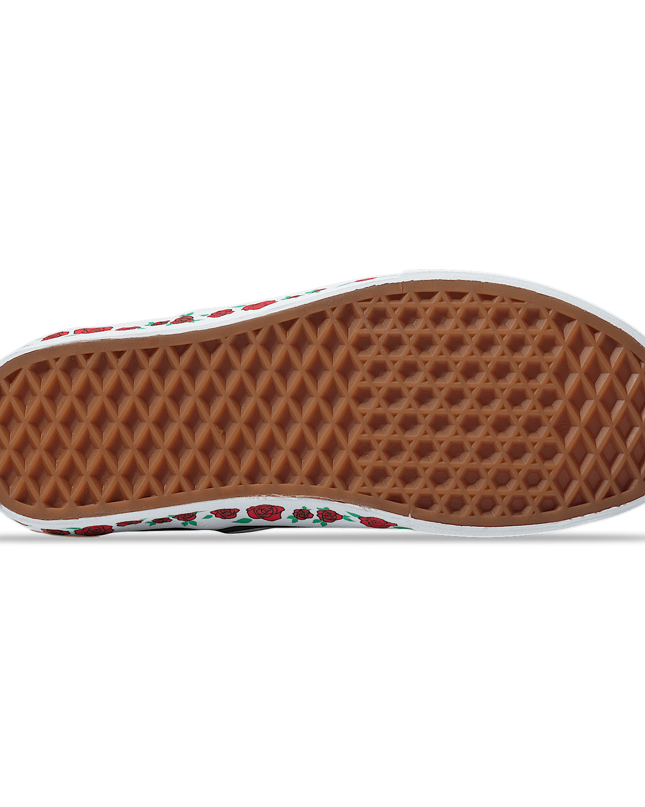 Personalisierbare Checkerboard Rose SlipOn VANS SchwarzWei ALT4