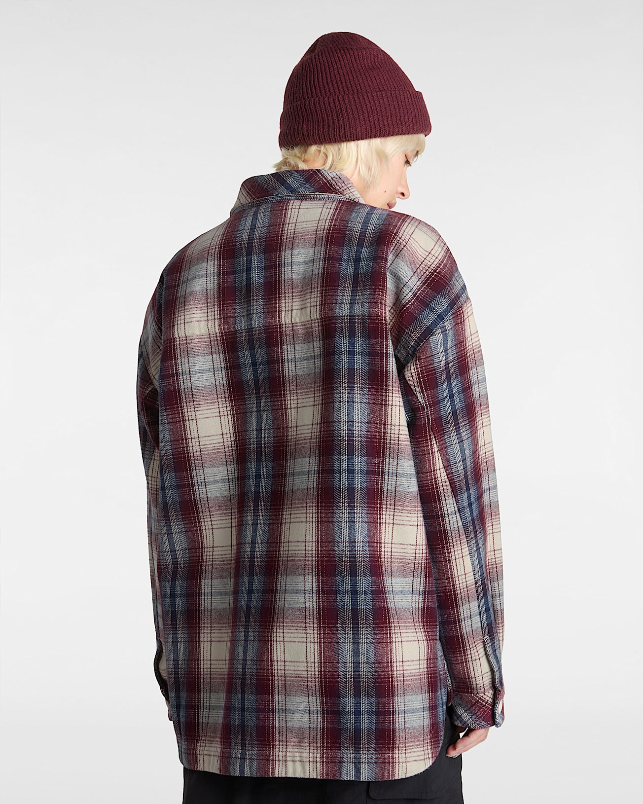 Surchemise Eliza Woven VANS Bordeaux ALT5