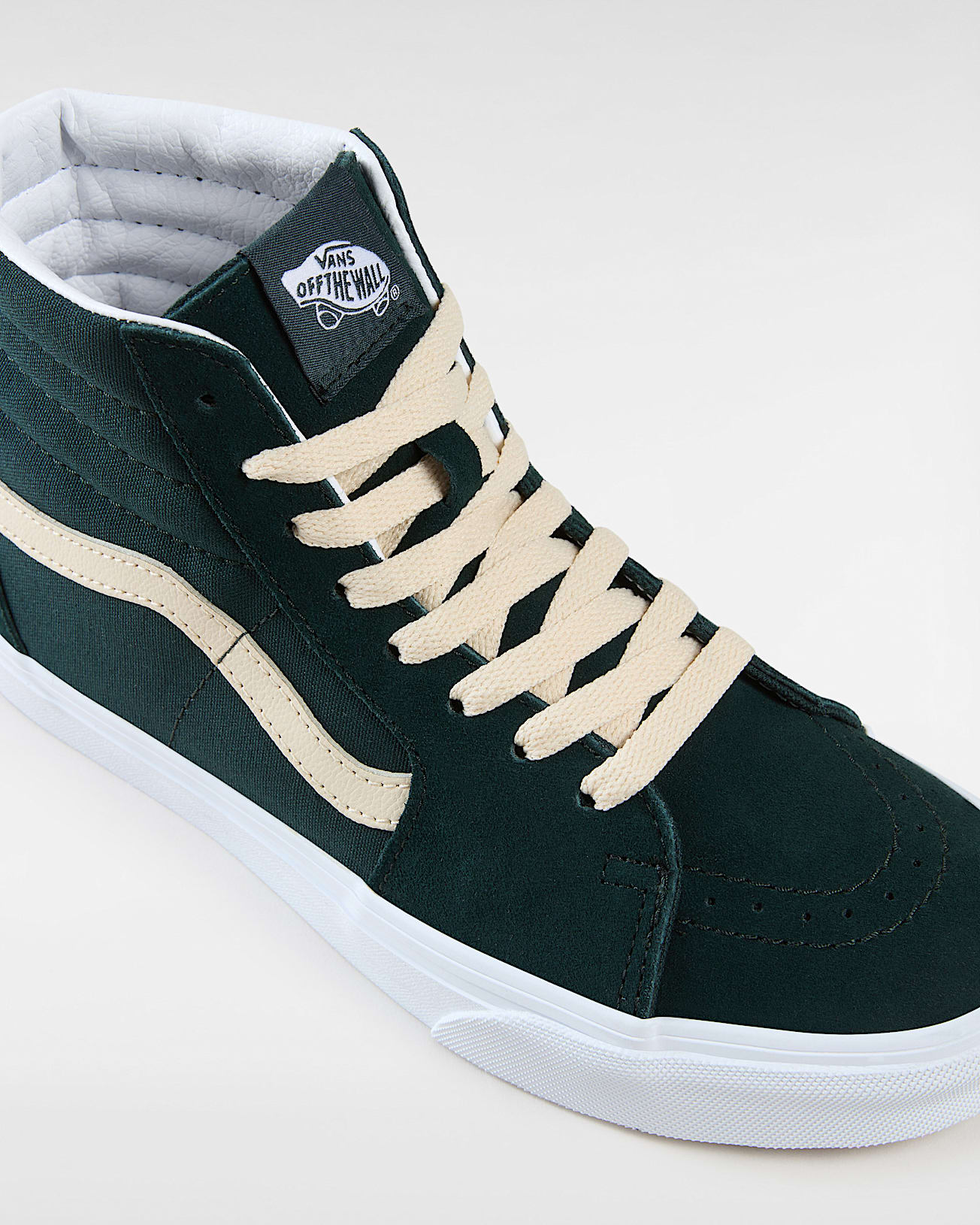 Chaussures en daim Sk8Hi VANS Vert ALT3