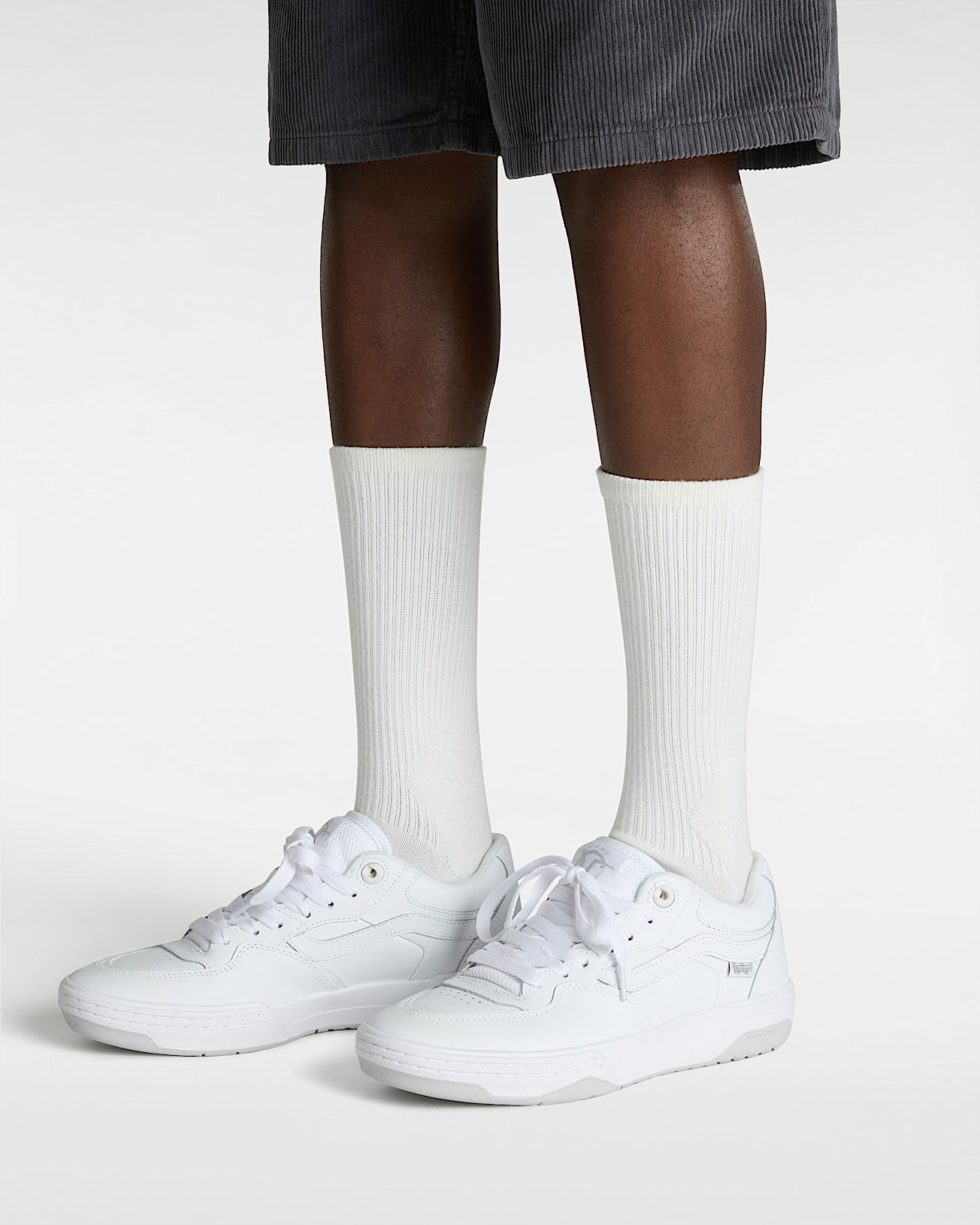 Chaussures en cuir Skate Rowan 20 VANS Blanc ALT4