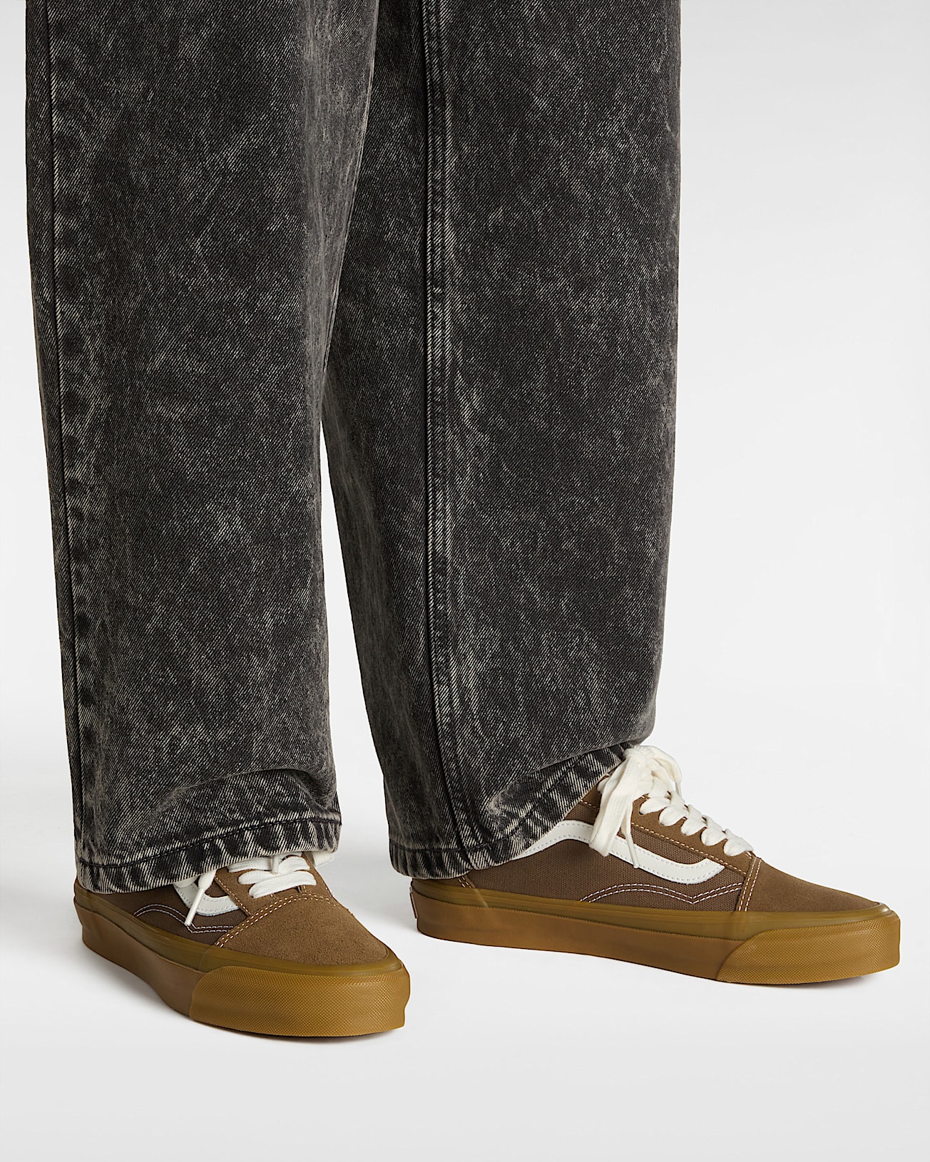 Chaussures Premium Old Skool VANS Marron ALT4