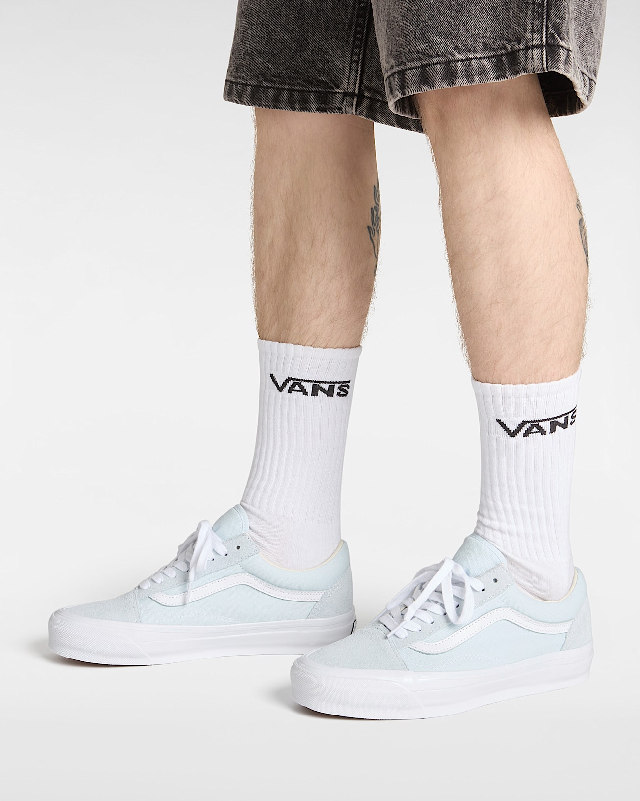 Chaussures Premium Old Skool VANS Bleu ALT4