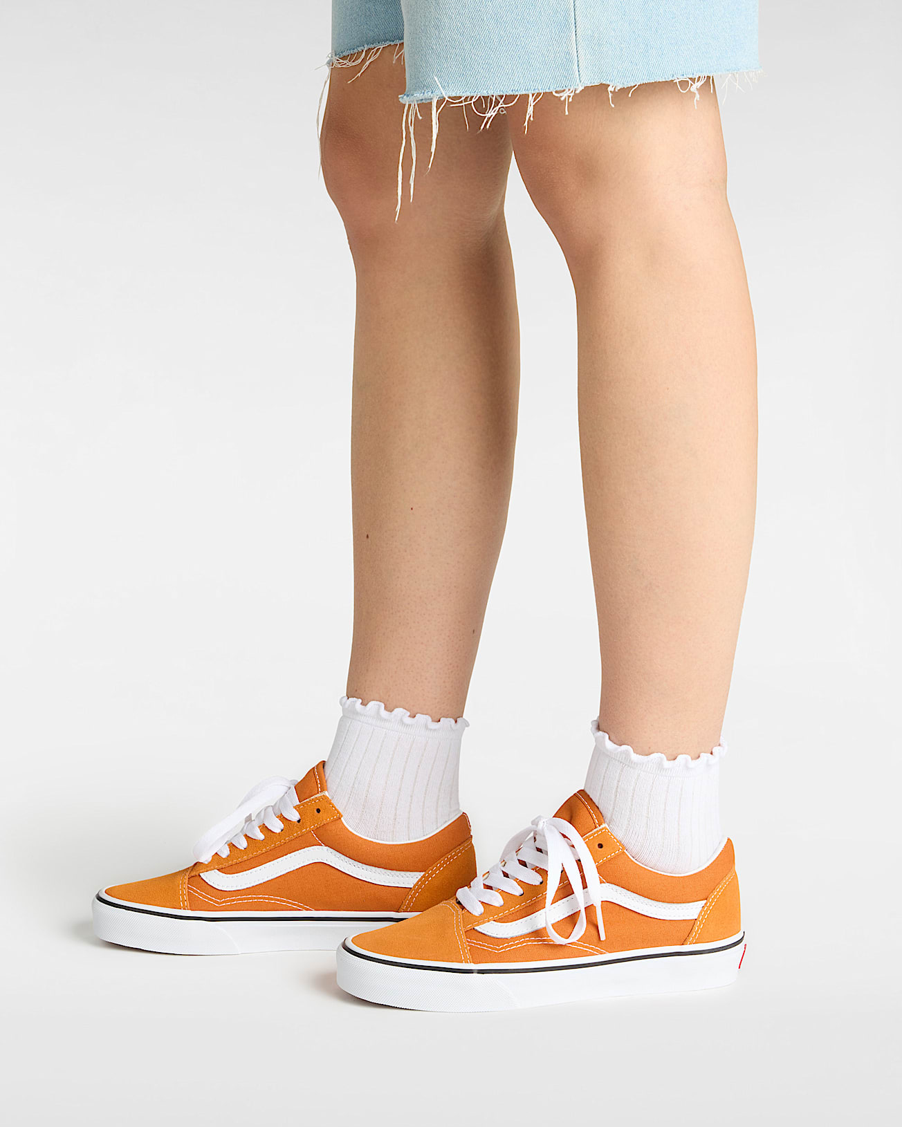 Chaussures Old Skool VANS Orange ALT4