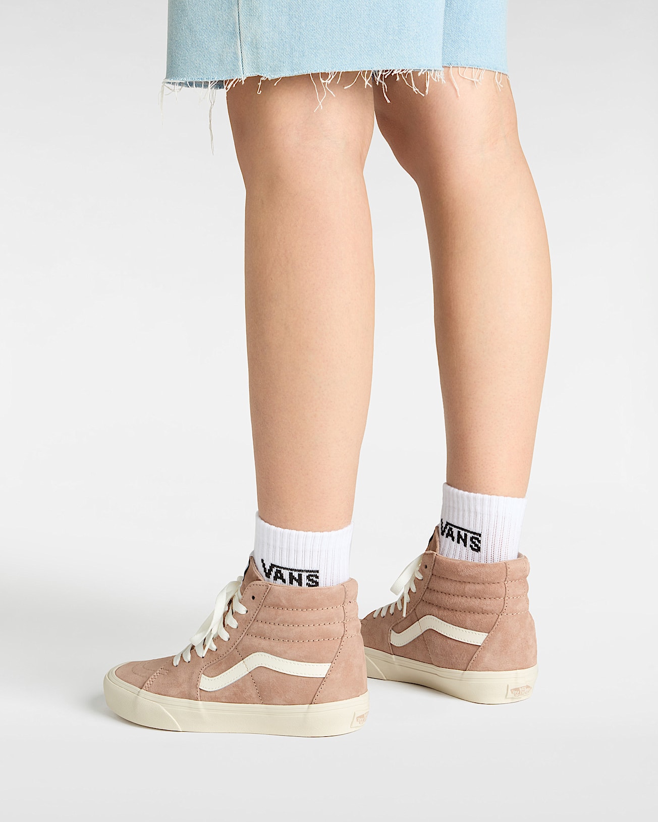 Chaussures Sk8Hi VANS Rose ALT4