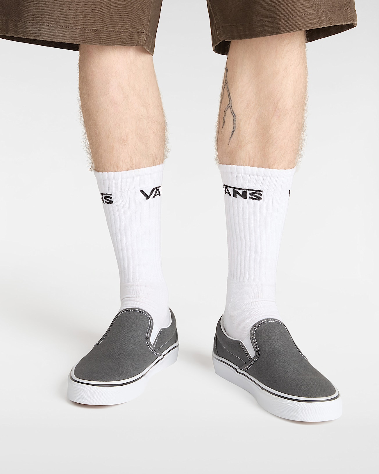 Classic SlipOn Schuhe VANS Grau ALT4