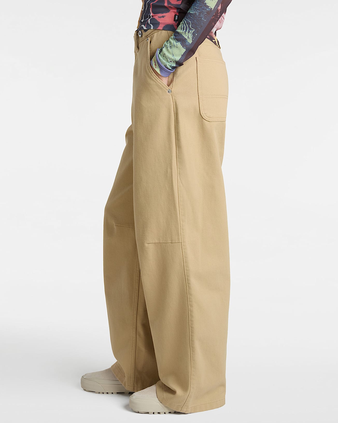 Pantalon Curbside VANS Beige ALT4