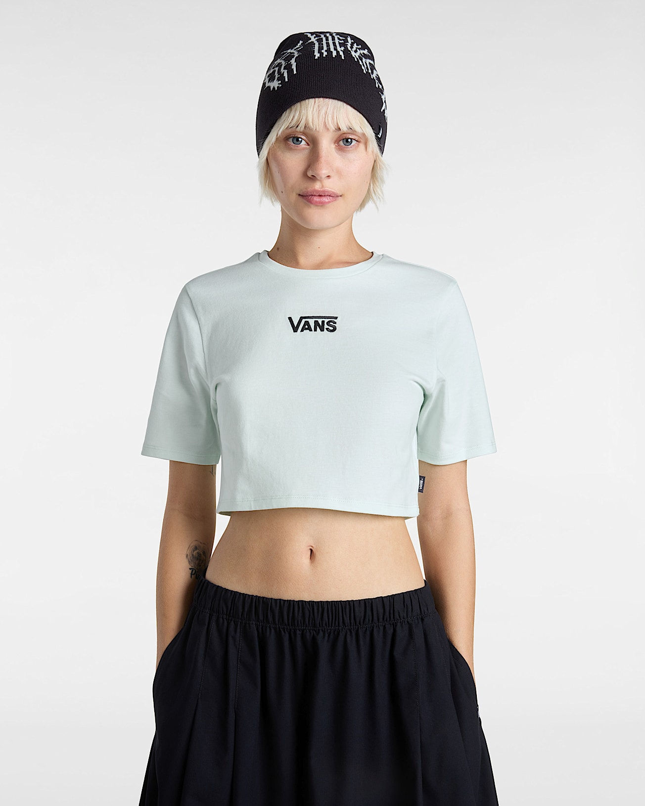 Tshirt Flying V Crew Crop II VANS Vert ALT2