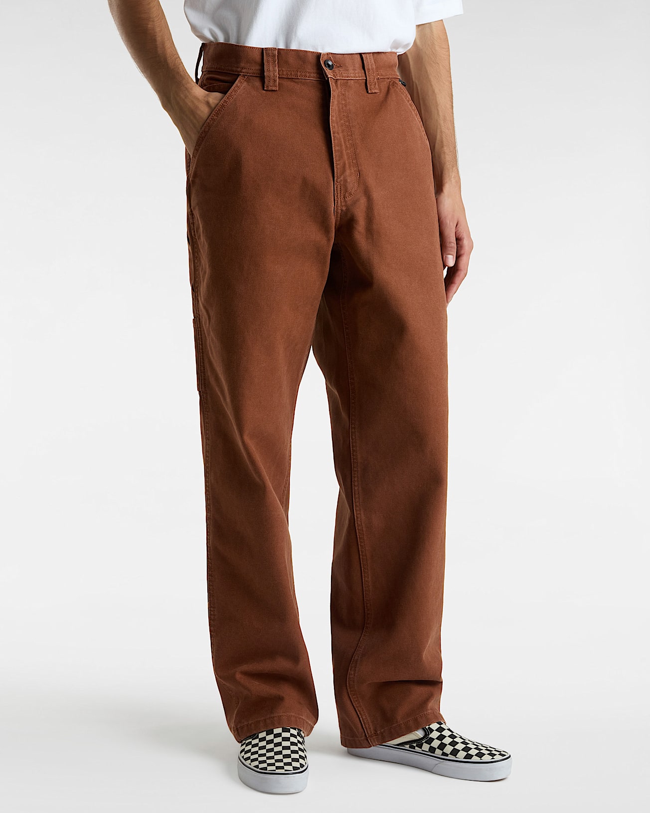 Pantalon Drill Chore Carpenter Vintage Wash VANS Marron ALT2