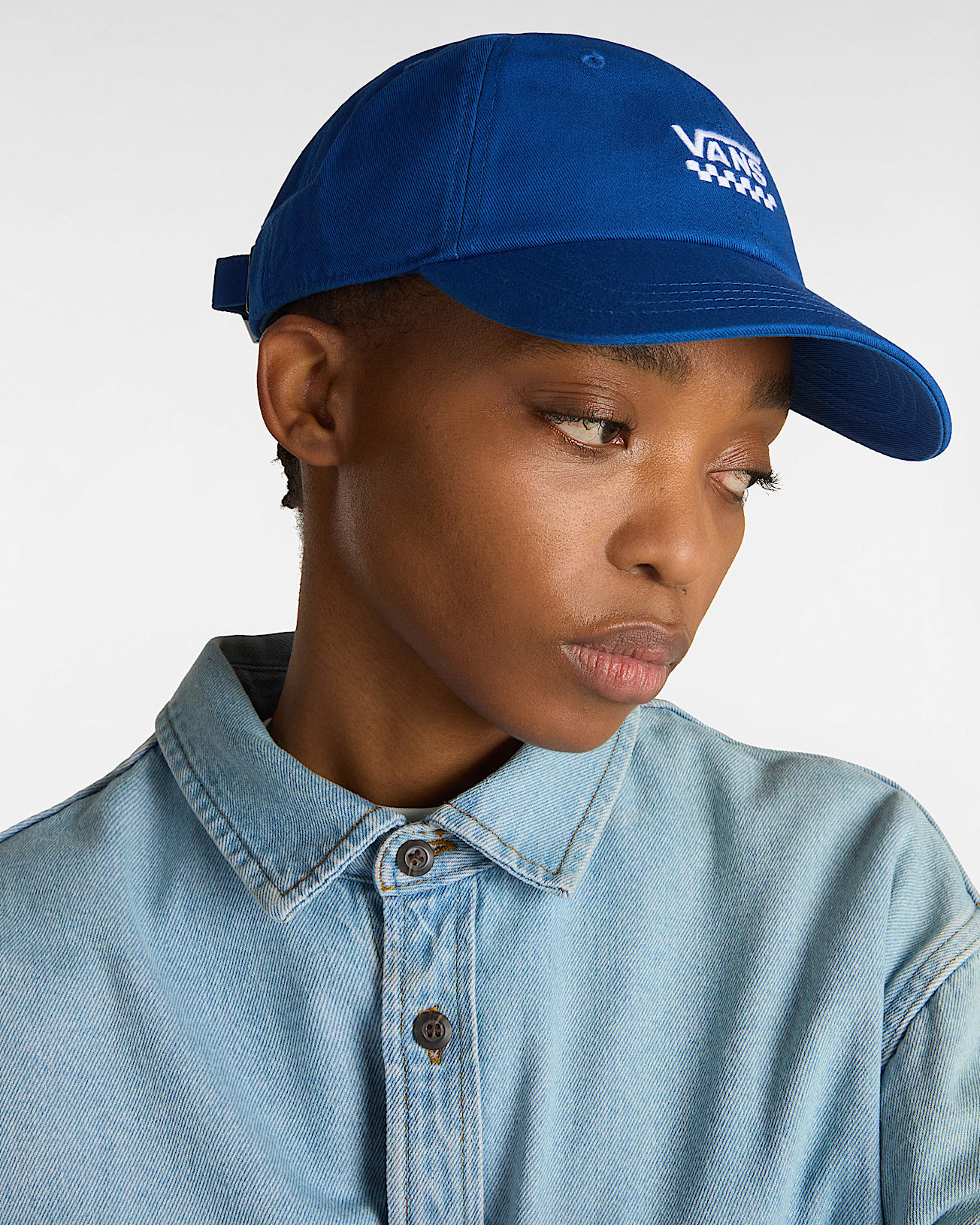 Casquette jockey Court Side Curved Bill VANS Bleu ALT3