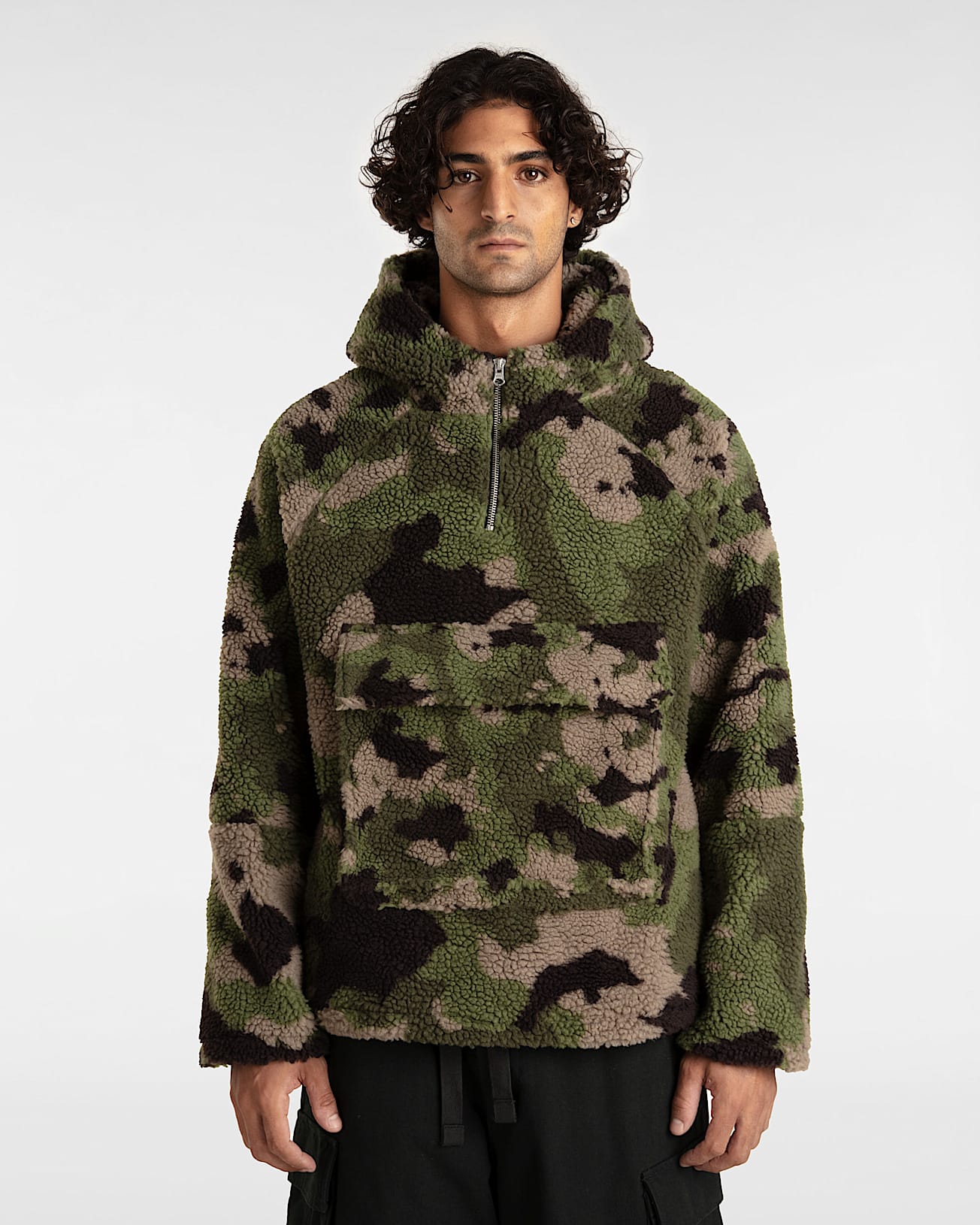 Premium Oversized Sherpa Hoodie - 3